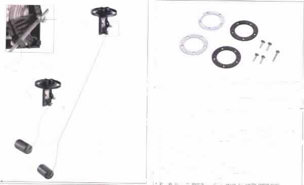 Sog. verstellbarer Hebelgeber, im Wesentlichen bestehend aus einem pilzförmigen Körper mit einem Standarddurchmesser von 54 mm, der aus rostfreiem Stahl und Kunststoff gefertigt ist und an dem ein Schwimmerarm mit Kunststoffschwimmer befestigt ist. Die Ware ist mit anwendungsspezifischen redundanten Sensoren und Kontakten sowie mit elektrischen Anschlüssen ausgestattet.
Aufgrund der anpassbaren Länge des Schwimmerarmes kann das Gerät in Tanks mit Tiefen vom 145 bis 400 mm verwendet werden. Das Gerät ist im Temperaturbereich von -30° C bis 70° C einsetzbar.

Die Ware ist zur Messung der Füllhöhe in Kraftstofftanks von Motoren bestimmt.

Zur äußeren Form siehe Abbildung in der Anlage.

Die Ware wird als "Gerät zum Messen oder Überwachen der Füllhöhe von Flüssigkeiten (Flüssigkeitsstandsanzeiger), ausgenommen Instrumente, Apparate und Geräte der Position 9014, 9015, 9028 oder 9032, nicht elektronisch, kein Durchflussmesser" eingereiht.