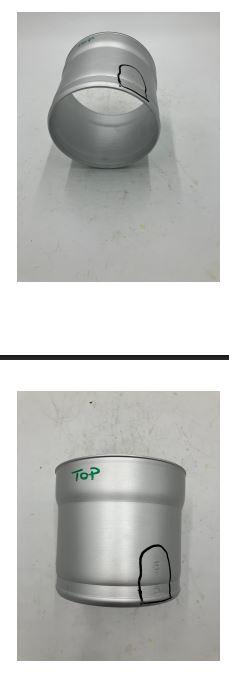Außenführung, sog. Outer Support, Fotos siehe Anlage,
- in Form eines fahrzeugspezifisch gefertigten dünnwandigen Hohlzylinders aus 
  laut Antrag Aluminium,
- laut Antrag:
- - mit einer Höhe von ca. 129 mm, einem Außendurchmesser oben (Top) von ca. 147 mm, 
     einem Außendurchmesser unten von ca. 138 mm, einer Wandstärke von ca. 2 mm und 
     einem Gewicht von ca. 313 g,
- - gegebenenfalls zusätzlich mit Verengungen und/oder einem Kragen an beiden Enden 
     versehen,
- - sorgt in der Luftfeder für Stabilität und schützt den luftgefüllten Balg, welcher innen 
     an der Außenführung entlangläuft, vor äußeren Einflüssen und mechanischen 
     Beschädigungen und Verformungen,
- - verbindet luftdicht die Komponenten des Federbeins, wie den Abrollkolben und 
    den Deckel und optimiert die Federung für einen besseren Fahrkomfort und 
    ruhigeres Fahrverhalten,
- laut ergänzenden Angaben nicht für die industrielle Montage bestimmt,
- wird in Luftfederdämpfern des Aufhängesystems von Personenkraftwagen verbaut,
- keine Einreihung in die Position 7610 als Konstruktionsteil, da das Erzeugnis aufgrund 
  der vorgesehenen Verwendung nicht vom Wortlaut der Position 7610 erfasst wird,
- aufgrund der objektiven Merkmale (u. a. Form und Abmessungen) und Eigenschaften
  erkennbar hauptsächlich für Kraftfahrzeuge der Position 8703 bestimmt.

"Teil für Kraftfahrzeuge der Position 8703, Aufhängesystem und Teile davon (Außenführung), nicht für die industrielle Montage, anderes als in den TARIC-Codes 8708 8035 10 bis 8708 8099 30 genannte"