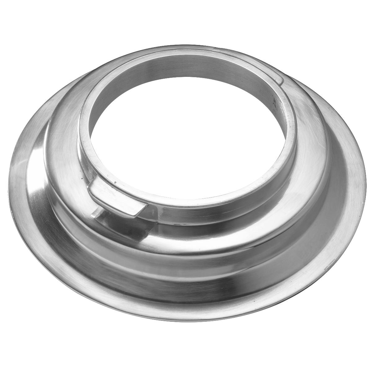 Softboxadapter Broncolor, Artikelnummer 12712, in Form eines spezifischen, ringförmigen, silberfarbenen Adapters aus Aluminium, mit einem Außendurchmesser von 152 mm, mit Abstufungen und zwei Rastnasen am Ansatzstutzen. Der Adapter dient der Befestigung eines Softbox-Vorsatzes an einem Blitzlichtgerät (Broncolor sowie Visatec Logos 800 BC, sämtlich nicht Gegenstand dieser vZTA-Entscheidung).
Zur äußeren Form siehe Abbildung in der Anlage.

Die Ware wird als "Zubehör, erkennbar hauptsächlich für Blitzlichtgeräte für fotografische Zwecke bestimmt" eingereiht.