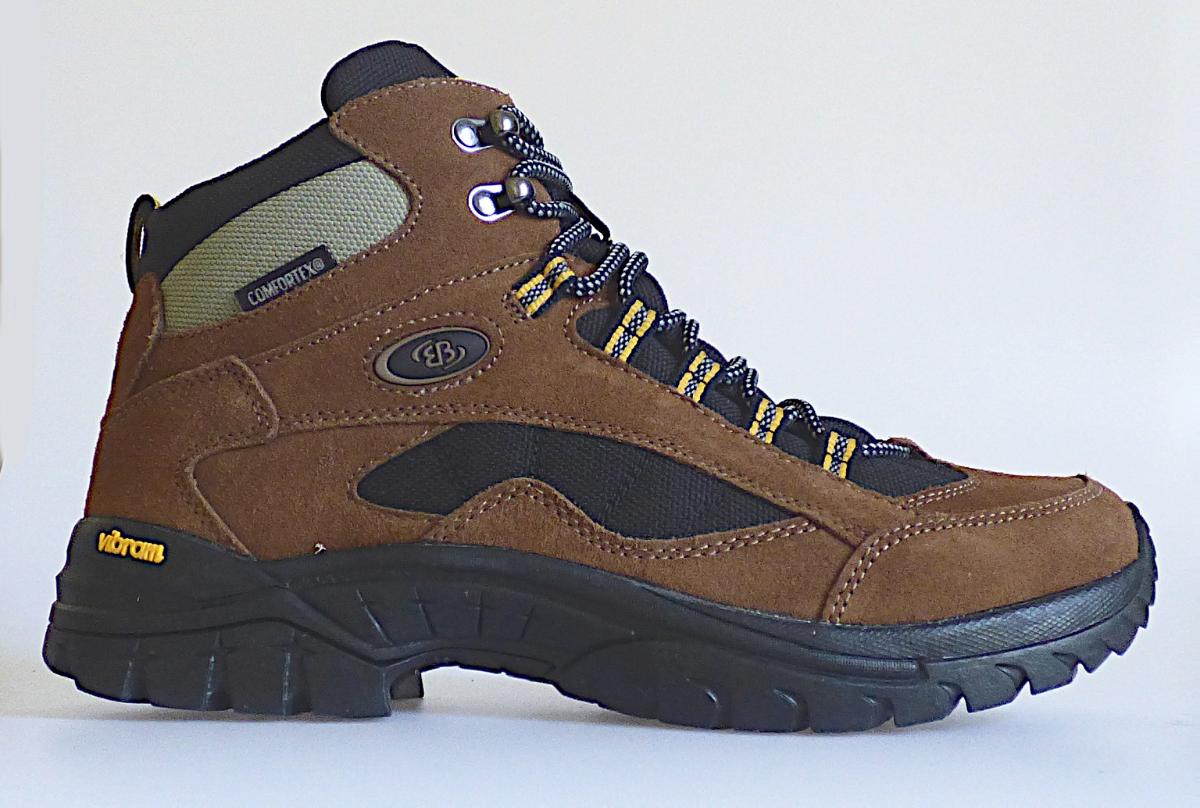 Stiefel (lt. Antrag: Freizeitschuhe, Größe 41), Foto siehe Anlage,
- mit Laufsohlen aus (lt. Antrag) Kunststoff; ohne Hauptsohle aus Holz,
- mit Oberteil aus Leder (den größten Teil der Außenfläche bildend) und Spinnstoff,
- auf das Oberteil ist ein Verstärkungsteil aus Spinnstoff aufgesetzt,
- mit Schnürsenkelverschluss, teilweise mit abstehenden Metallhaken,
- ohne Metallschutz in der Vorderkappe,
- den Knöchel, jedoch nicht die Wade bedeckend,
- mit einer Länge der Innensohle von ca. 27 cm,
- nicht als Männer- oder Frauenschuhe erkennbar.

"Schuhe mit Laufsohlen aus Kunststoff und Oberteil aus Leder, andere als in den Unterpositionen
 6403 1200 bis 6403 9105 genannte, den Knöchel, jedoch nicht die Wade bedeckend, mit einer
 Länge der Innensohle von mehr als 24 cm, nicht als Männer- oder Frauenschuhe erkennbar"