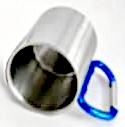 Es handelt sich um zylinderförmige, doppelwandige Becher aus nicht rostendem Stahl, ohne Vakuum zwischen den Wänden, an denen ein Karabinerhaken aus Aluminium als Griff angebracht ist. Stahl herrscht gewichtsmäßig gegenüber Aluminium vor.
Die Waren dienen als Trinkgefäße, wobei der Karabinerhaken das Befestigen des Bechers (z. B. an einem Rucksack) ermöglicht.
- Antragstellerangaben -

Abbildung siehe Anlage.

Derartige Erzeugnisse gehören als "andere Haushaltsartikel aus nicht rostendem Stahl" zur Codenummer 7323 9300 90 0 des Zolltarifs.