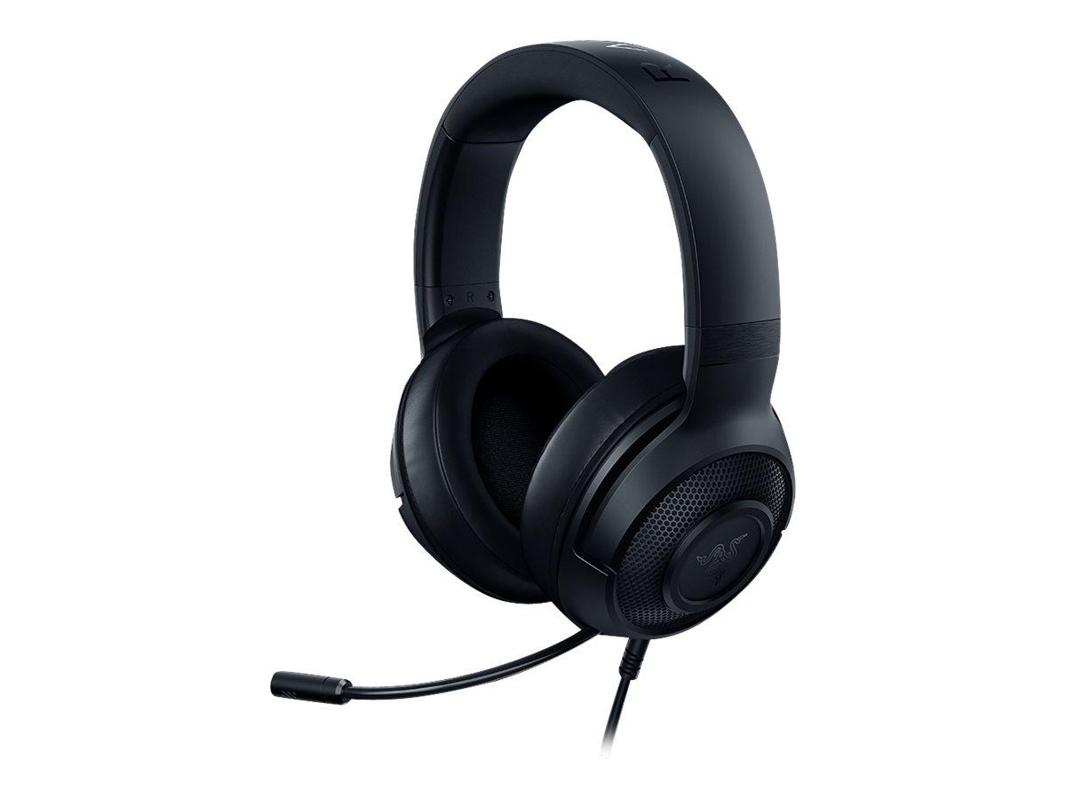 Kopfhörer mit Mikrofon/Gaming Headset (Abbildung siehe Anlage),
- aus zwei Lautsprechern (Hörer) in Gehäusen mit Bedienelementen
  an einem verstellbaren Kopfbügel, mit beweglichem Mikrofon und fest
  verbundenen Kabel mit 3,5 mm-Klinkensteckeranschlussbuchse,
- zum Umwandeln elektrischer Tonfrequenzsignale in Schallwellen und
  zum Umwandeln von Schallwellen in elektrische Tonfrequenzimpulse
  nach Anschluss an verschiedene Geräte.

"Kopfhörer mit Mikrofon"