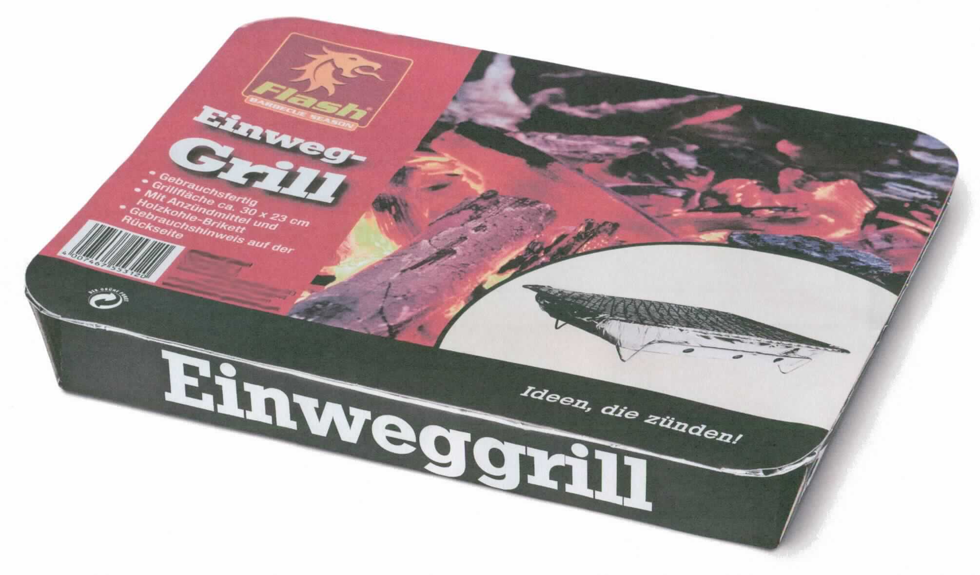 Es handelt sich um Erzeugnisse zum Grillen von Speisen im Haushalt (Garten) oder beim Camping. Die Waren bestehen aus einer Grillschale aus Aluminium, einem daran angebrachten Grillrost und einem Gestell (jeweils aus Stahl). Sie sind bereits mit den zum Betrieb notwendigen festen Brennstoffen (Holzkohle in einem Papierbeutel und Anzündpapier) gefüllt.
- Antragstellerangaben -
Der Einweggrill ist gegenüber der Kohle und dem Anzündpapier charakterbestimmend.
Stahl herrscht gegenüber jedem anderen unedlen Metall gewichtsmäßig vor.
Für den Einzelverkauf sind die Waren in einer schalenartigen Pappverpackung mit Aufdruck und mit einem bedrucktem Pappeinleger in einer Klarsicht-Kunststofffolie verschweißt aufgemacht.

Abbildung siehe Anlage.

Derartige Erzeugnisse gehören als "Grillgeräte aus Stahl, für Festbrennstoffe" zum TARIC-Code 7321 19 00 00.