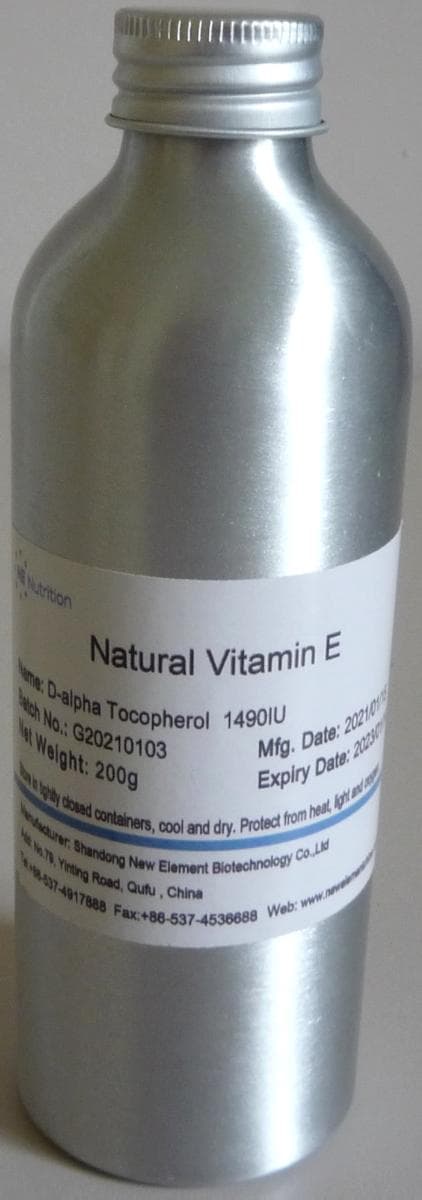 Vitamin; D-Alpha-Tocopherol

Bei der vorgelegten Ware handelt es sich gemäß den vorgelegten Unterlagen um D-Alpha-Tocopherol. Eine synonyme Bezeichnung ist Vitamin E. Die CAS-Nummer lautet 59-02-9. Die Ware liegt als klare, viskose, farblose bis hellgelbe, ölige Flüssigkeit vor.

Die Ware ist als Vitamin E in die Unterposition 2936 2800 der Kombinierten Nomenklatur einzureihen.