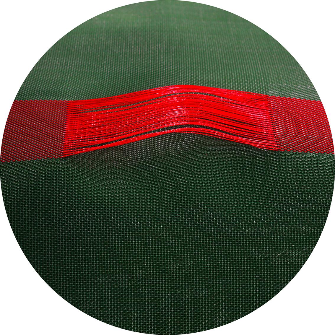 Gewebe, sog. Monofilgewebe, Foto siehe Anlage,
- laut Antrag:
-- als Meterware, mit einer Breite von mehr als 30 cm,
-- aus Monofilen aus Polyethylen (synthetische Monofile von mehr als 67 dtex, Erzeugnis der Position
   5404),
-- mit einem Durchmesser von 0,45 mm,
-- in Leinwandbindung,
-- gefärbt.

"Gewebe aus Garnen aus synthetischen Filamenten (Erzeugnisse der Position 5404), anderes als in
 den Unterpositionen 5407 10 bis 5407 69 genannte, mit einem Anteil an synthetischen Filamenten
 von mehr als 85 GHT, gefärbt"