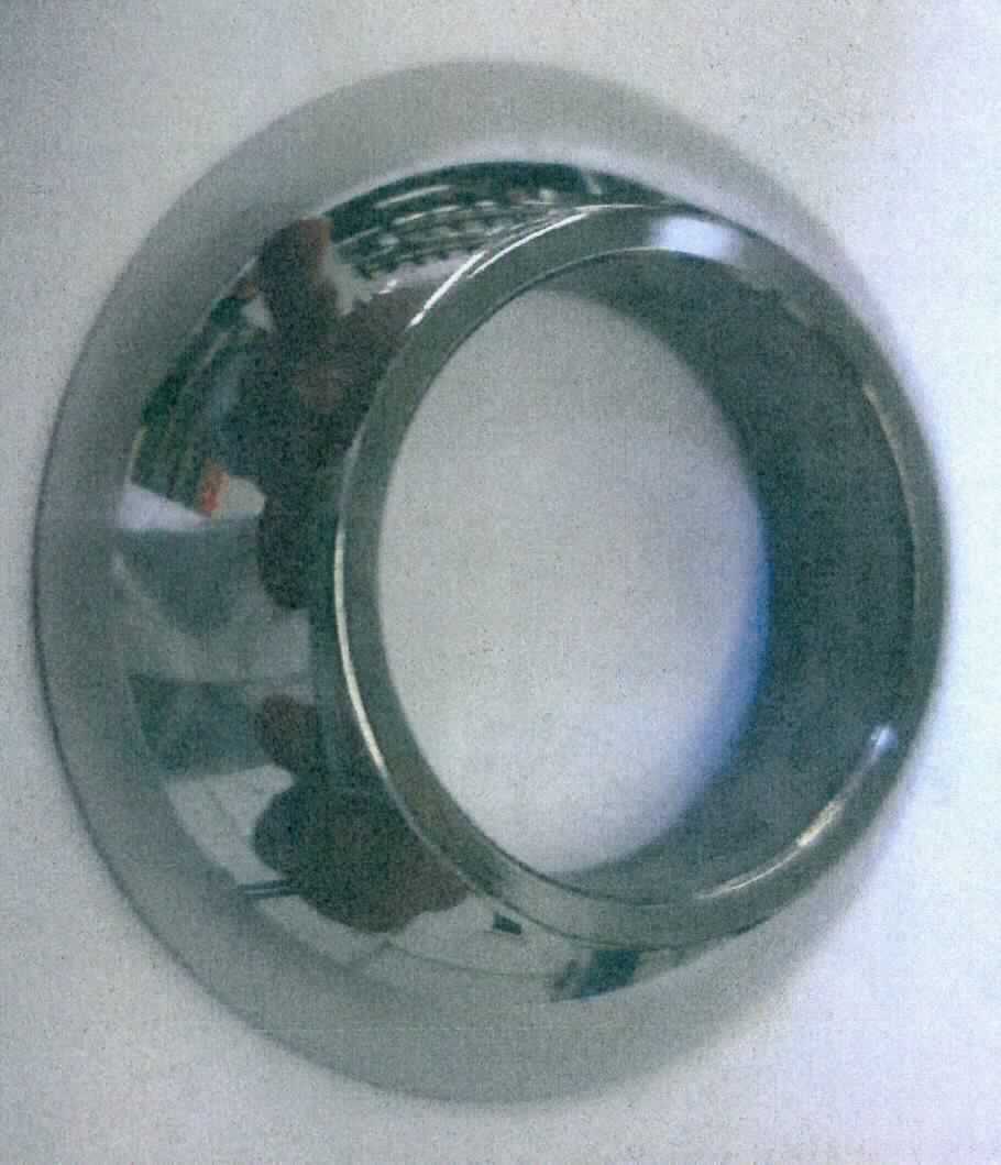 Spezifischer Bestandteil eines Lasermoduls für Graustufen-Direktthermographie-Drucker, sog. "sphärischer Ring", in Form eines konisch gewölbten Stahlrings (Außendurchmesser ca. 25 mm; Innendurchmesser ca. 14 mm; Höhe ca. 5 mm; zur äußeren Form siehe Abbildung in der Anlage), der unterseitig eine gefaste Innenkante aufweist. Der Ring ermöglicht das Verdrehen zweier Baugruppen des Lasermoduls zu Justage-Zwecken.
Eine Einreihung in Position 8483 kommt nicht in Betracht, da sich die Ware nicht als Gleitlager für rotierende Wellen darstellt.

Die Ware wird als "Teil, erkennbar hauptsächlich bestimmt für einen Laser" eingereiht.