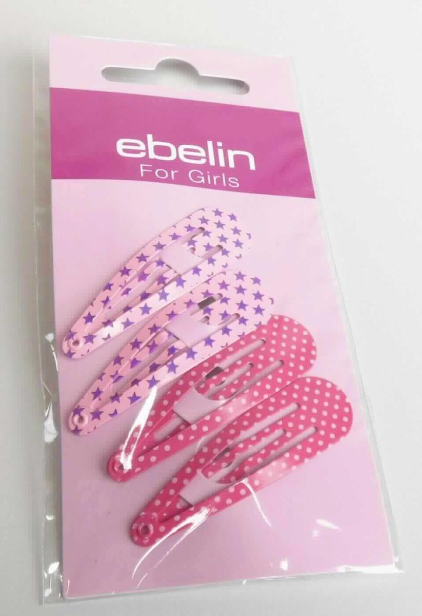 Es handelt sich bei den sog. "Haarclips (LAN 11862)" um Haarspangen aus unedlem Metall, in Form eines Sets mit jeweils zwei rosa- und zwei pinkfarbenen, annähernd tropfenförmigen und leicht gebogenen (Länge: ca. 4,8 cm / Breite max. ca. 1,4 cm) Clips, mit Sternen -oder Punktmuster.

Das in einer Kunststofftüte auf einer Verkaufskarte mit Aufhängeöse für den Einzelverkauf aufgemachte Erzeugnis (je 4 Stück) dient zum Zusammenhalten des Haares und zugleich als Schmuck, indem es mittels eines Clip-/Klickmechanismus im Haar befestigt wird.

Die Ware ist als "Haarspange, aus anderen Stoffen als Hartkautschuk oder Kunststoff" einzureihen.