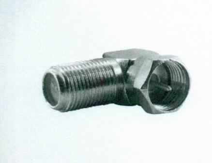 F-Winkeladapter, 
- im Wesentlichen bestehend aus einem spezifisch geformten Metallkörper mit einer L-förmigen Grundform sowie einem F-Stecker auf der einen Seite und einer F-Buchse auf der anderen Seite,
- für eine Spannung von weniger als 1000 V,
- Steckvorrichtung für Koaxialkabel, 
- dient dem Herstellen einer elektrischen Verbindung durch das Einstecken der entsprechenden Gegenkontakte.

Die Ware wird als "elektrisches Gerät zum Verbinden von elektrischen Stromkreisen, für eine
Spannung von 1000 V oder weniger, Steckvorrichtung für Koaxialkabel" eingereiht.

Anlage: 1 Abbildung