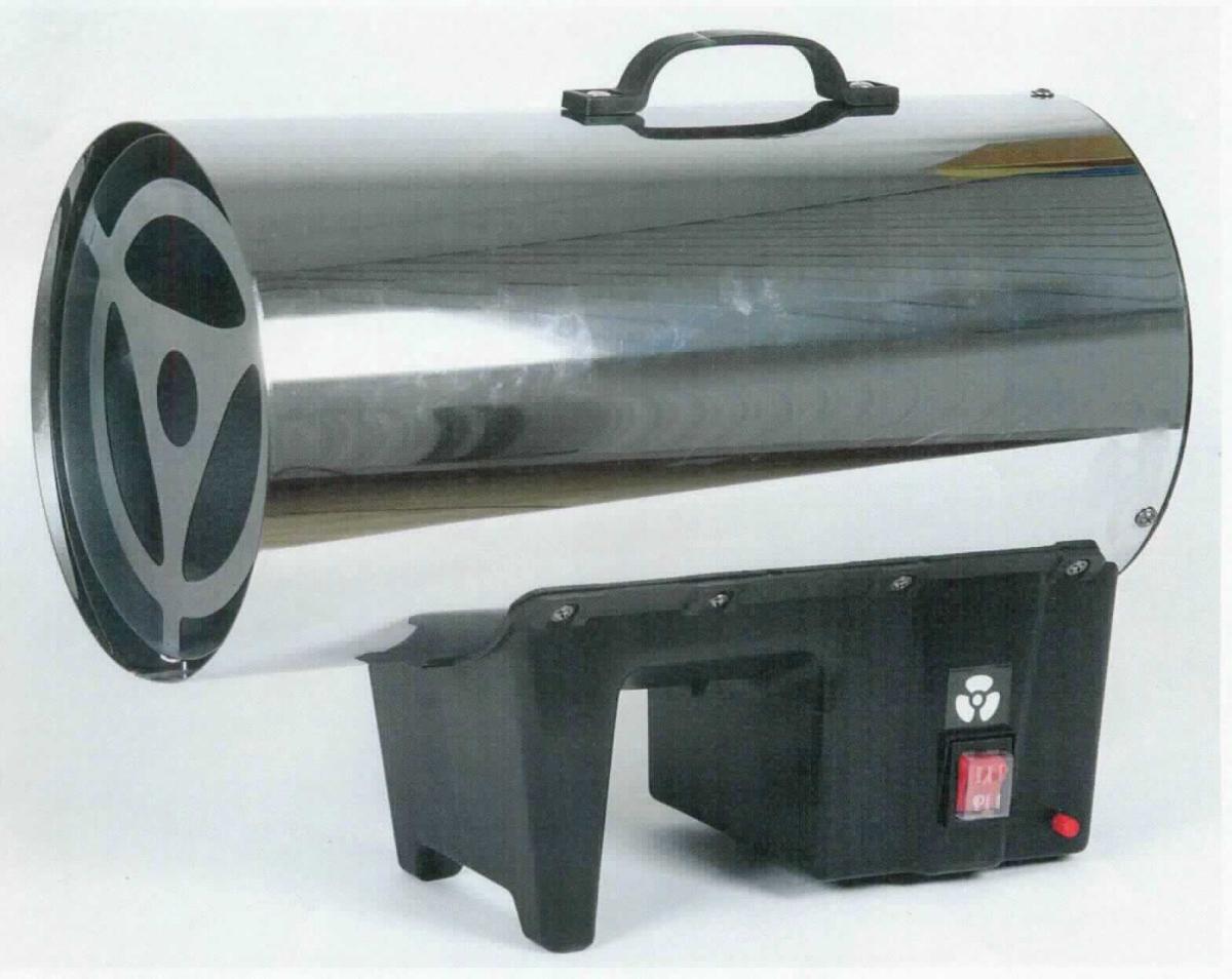 Es handelt sich um mit Gas betriebene, nicht ortsfeste Heizgeräte mit einem zylindrischen Gehäuse mit Tragegriff und mit einem Standfuß, in den u. a. die Gasanschlussvorrichtung, Bedienelemente und eine Aufnahme für einen elektrischen Akku (nicht Gegenstand dieser vZTA) integriert sind. Die Waren sind mit einem eingebauten, elektrisch betriebenen Ventilator ausgestattet, der dazu dient, die erzeugte Heißluft zu leiten bzw. zu verteilen. 
Der Standfuß, der Tragegriff und die Tastelemente der Waren sind aus Kunststoff gefertigt. Alle anderen Bauteile bestehen aus Stahl. 
Die Erzeugnisse sind gemeinsam mit einer Betriebsanleitung in einem bedruckten Verkaufskarton für den Einzelverkauf aufgemacht.
- Antragstellerangaben - 
Stahl bestimmt insbesondere aufgrund seines Umfangs und seiner Bedeutung für die Verwendung den Charakter der aus verschiedenen Stoffen zusammengesetzten Waren.

Abbildung siehe Anlage.

Derartige Erzeugnisse gehören als "Heißlufterzeuger- und verteiler, nicht elektrisch beheizt, mit motorbetriebenem Ventilator, aus Stahl" zum TARIC-Code 7322 9000 90.