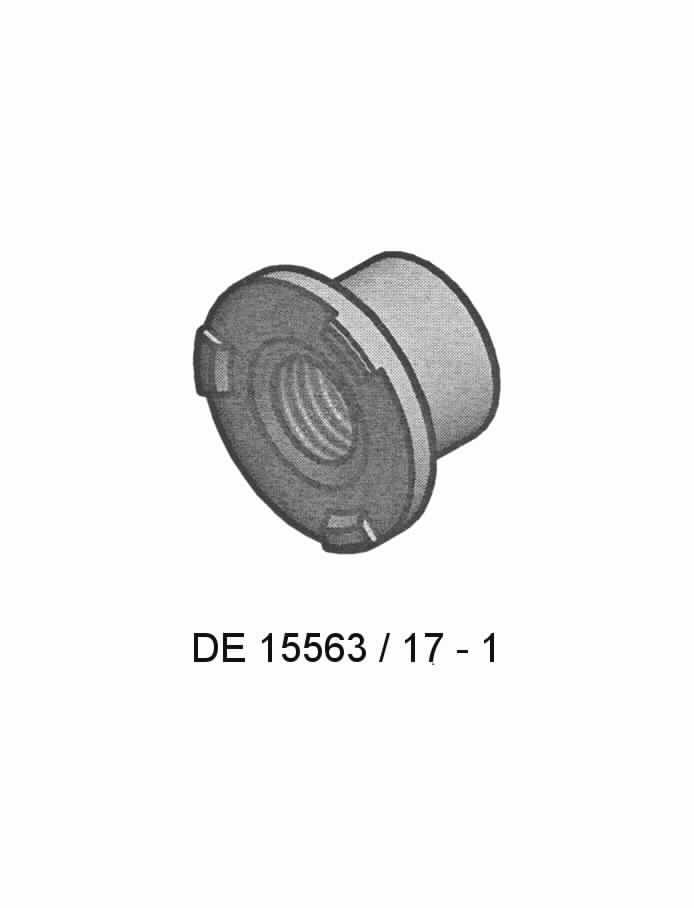 Es handelt sich um kreisrunde, zylindrische Muttern aus Stahl (kein nicht rostender Stahl), die über die gesamte Länge mit einem metrischen Innengewinde (M12) versehen sind. Auf einer Seite sind die Erzeugnisse zu einem Flansch mit drei Schweißansätzen (sog. Schweißwarzen) ausgearbeitet.
Abmessungen: Außendurchmesser: ca. 26 mm, Länge: ca. 15 mm.
- Antragstellerangaben -

Abbildung siehe Anlage.

Derartige Erzeugnisse gehören als "andere Muttern aus Stahl (kein nicht rostender Stahl), mit Gewinde, mit einer Lochweite von 12 mm oder weniger" zum TARIC-Code 7318 1692 90.