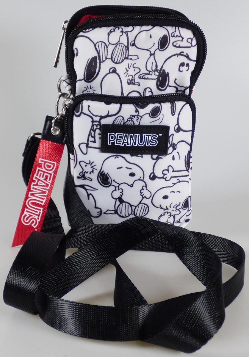 Handtasche, sog. Peanuts Handytasche 24121A-50, Foto siehe Anlage,
- mit einer Außenseite aus Spinnstoffen,
- mit einem abnehmbaren, längenverstellbaren Schultertragegurt,
- mit einem aufgesetzten Vorfach mit Reißverschluss,
- mit zwei hintereinander angeordneten Hauptfächern mit jeweils einem entlang des oberen Rands
  bis zu den Seiten verlaufenden Reißverschluss,
- - gefüttert; ohne Inneneinteilung,
- mit den Abmessungen: ca. 11 cm (Breite) x 19 cm (Höhe) x 3,5 cm (Tiefe),
- ohne Hinweise auf Handarbeit,
- Handtasche, da aufgrund der Größe und des Gesamteindrucks in erster Linie dazu geeignet,
  kleinere, persönliche Gegenstände aufzunehmen.

"Handtasche, mit Außenseite aus Spinnstoffen, nicht handgearbeitet"