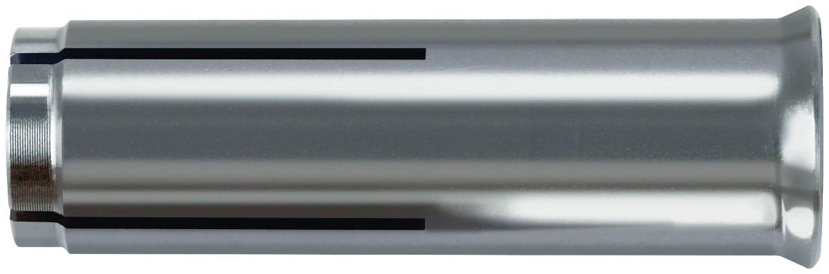 Es handelt sich um aus Stahl gefertigte, hohlzylindrische Erzeugnisse, die an einem Ende nach außen gebogen und mit einem Innengewinde (M8) und am anderen Ende mit vier etwa 15 mm langen Spreizschlitzen versehen sind. In der Mitte der Erzeugnisse ist unverlierbar ein Spreizkonus eingelassen.
Die Erzeugnisse werden zusammen mit entsprechenden Schrauben oder Gewindebolzen (beides nicht Gegenstand dieser vZTA) zur Befestigung von Rohrleitungen, Lüftungsleitungen, Sprinkleranlagen, Gittern, Kabeltrassen und abgehängten Decken verwendet. Dafür werden sie in ein Bohrloch eingeschlagen, wodurch der Spreizkonus eingetrieben, die Hülse aufgespreizt und gegen die Bohrlochwand verspannt wird.
Gesamtlänge: etwa 30 mm; max. Durchmesser: etwa 11 mm
Die Erzeugnisse sind zu jeweils 100 Stück in einem Karton verpackt.
- Antragstellerangaben -

Abbildung siehe Anlage.

Derartige Erzeugnisse gehören als "andere, den Muttern ähnliche Waren aus Stahl, mit Gewinde" zum TARIC-Code 7318 19 00 90.