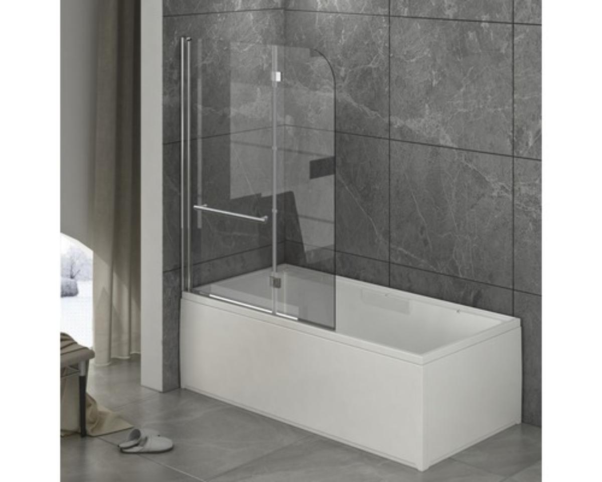 Ware aus Glas (Spritzschutz für Badewanne), sog. Badewannenfaltwand, Foto siehe Anlage,
ein Warenmuster wurde nicht vorgelegt, die Einreihung erfolgt anhand der Antragsangaben,
- in Form einer noch nicht zusammengesetzten Ware, die wie die zusammengesetzte Ware
  einzureihen ist,
- aus verschiedenen Bestandteilen zusammengesetzte Ware, im Wesentlichen bestehend aus:
- zwei Scheiben aus Einschichten-Sicherheitsglas (ca. 5 mm dick),
- - eine Scheibe ist an einer Längsseite mit einem verchromten Aluminiumprofil und einem
     Handgriff versehen,
- - eine Scheibe weist an einer Längsseite zwei verchromte Aluminiumscharniere auf,
- - jeweils mit Dichtungslippen aus Kunststoff, wahlweise in schwarz oder transparent,
    zu montieren (keine Rahmenprofile im Sinne des Zolltarifs),
- - in den Abmessungen: ca. 140 cm (Höhe) x 112 cm (Breite),
- einem Profil mit Abdeckschiene aus verchromtem Aluminium zur Wandbefestigung,
- diversen Kleinteilen für die Befestigung,
- das Glas verleiht der Ware aufgrund des Umfangs und seiner Bedeutung in Bezug auf
  die Verwendung (Spritzschutz) den wesentlichen Charakter.

"Andere Ware aus Glas (Spritzschutz für Badewanne), aus anderem Glas als das in den
 Unterpositionen 7020 0010 und 7020 0030 genannte"