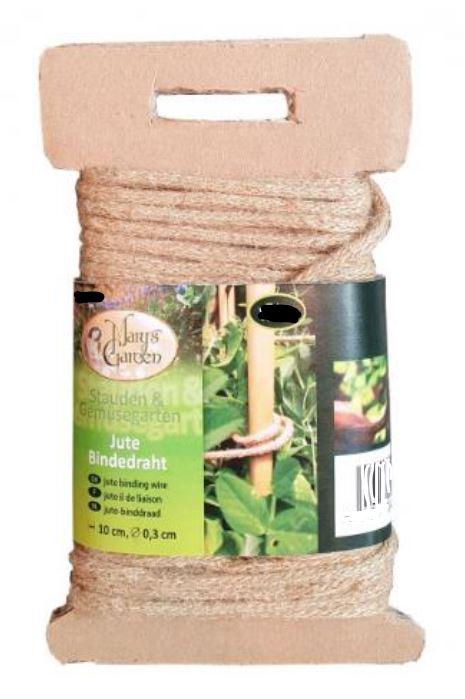 Draht aus nicht rostendem Stahl, mit Jute umhüllt

Bei der Ware handelt es sich um einen Draht mit einem Durchmesser von 0,45 mm. Der Draht ist aus nicht rostendem Stahl gefertigt. Der Draht ist mit Jute umhüllt. Der Gesamtdurchmesser beträgt ca. 3 mm und die Länge 10 m. Die Ware ist auf einer Pappe aufgewickelt und für den Einzelverkauf aufgemacht.

Der Charakter der Ware wird durch den Stahldraht bestimmt.

Die Ware wird nach ihrer stofflichen Beschaffenheit als Draht aus nicht rostendem Stahl, mit einem Nickelgehalt von 2,5 GHT oder mehr, anderer, in die Codenummer 7223 0019 00 0 des Zolltarifs eingereiht.
