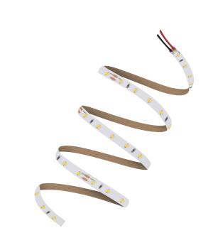 Flexibles LED-Band mit 300 lm/m (Abbildung siehe Anlage),
- in Form eines LED-Modules, basierend auf mehreren weiß leuchtenden LEDs,
  die mit weiteren elektrischen Bauelementen (Widerständen) zur Stromversorgung
  oder -regelung auf einer flexiblen, streifenförmigen gedruckten Schaltung mit
  Anschlusskontakten angeordnet sind (ohne Sockel), Gesamtlänge: 5000 mm,
  in bestimmten Abständen durch Schneiden kürzbar (mit 7 LEDs pro kleinster Einheit),
  auf der Unterseite mit einem doppelseitigen Klebeband zur Montage sowie an einem
  Ende mit einer 2-adrigen Anschlussleitung versehen,
- zum Einsatz als elektrische Lichtquelle zu unterschiedlichen Beleuchtungszwecken.

"Leuchtdiodenlichtquelle (LED-Lichtquelle), Leuchtdiodenmodul (LED-Modul)“