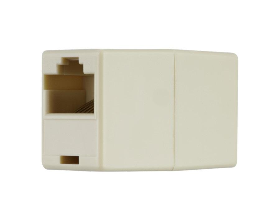 Sogenannter Netzwerk- Verbindungs- Adapter bestehend aus zwei elektrisch miteinander verbundenen RJ45-Buchsen (Doppelbuchse, auch als RJ45-Kupplung bezeichnet), ohne weitere elektrische oder elektronische Bauelemente, vergossen in einem gemeinsamen Kunststoffgehäuse, zum beidseitigen Anschluss von Kabeln mit RJ45-Steckern, sog. Netzwerk-Kabel CAT5.

Der Adapter dient dem Verbinden von elektrischen Stromkreisen nach dem Einstecken der entsprechenden Gegenkontakte.

Die Ware wird als "elektrisches Gerät zum Verbinden von elektrischen Stromkreisen, für eine Spannung von 1000 V oder weniger, andere Steckvorrichtung als für Koaxialkabel oder für gedruckte Schaltungen, nicht für bestimmte Luftfahrzeuge und nicht von den Taric-Codes 8536 6990 82 bis 8536 6990 86 erfasst" eingereiht.

Anlage: 1 Abbildung