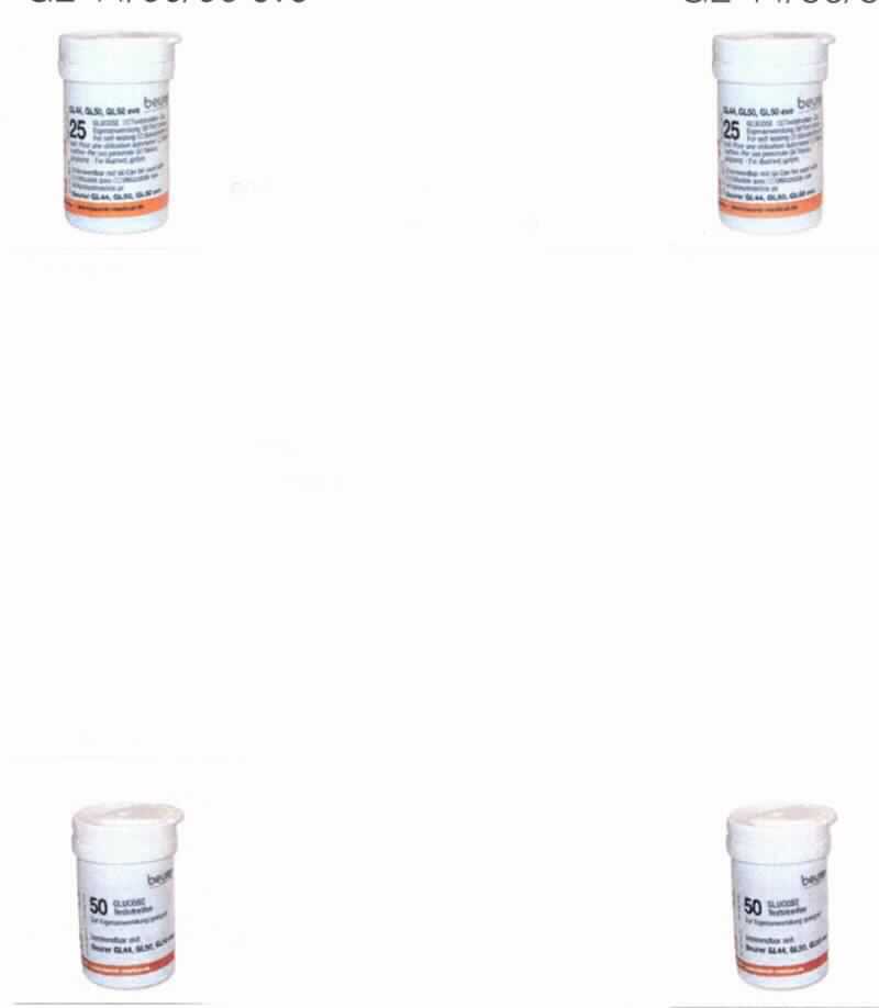 Angaben:
Teststreifen zur Messung des Blutzuckerspiegels unter Verwendung von speziellen Messgeräten (nicht Gegenstand dieser vZTA).
Die Teststreifen sind mit einem spezifischen Enzym beschichtet, das mit der im Blut enthaltenen Glucose reagiert. Es wird ein elektrisches Signal erzeugt, das proportional zur Glucosekonzentration ist und mit Hilfe des zugehörigen Gerätes gemessen wird.
Die Erzeugnisse sind zu jeweils 100 bzw. 50 Stück in einer zylinderförmigen Kunststoffdose für den Einzelverkauf aufgemacht.

Befund:
Zubereitetes Diagnostik- oder Laborreagenzien auf einem Träger.