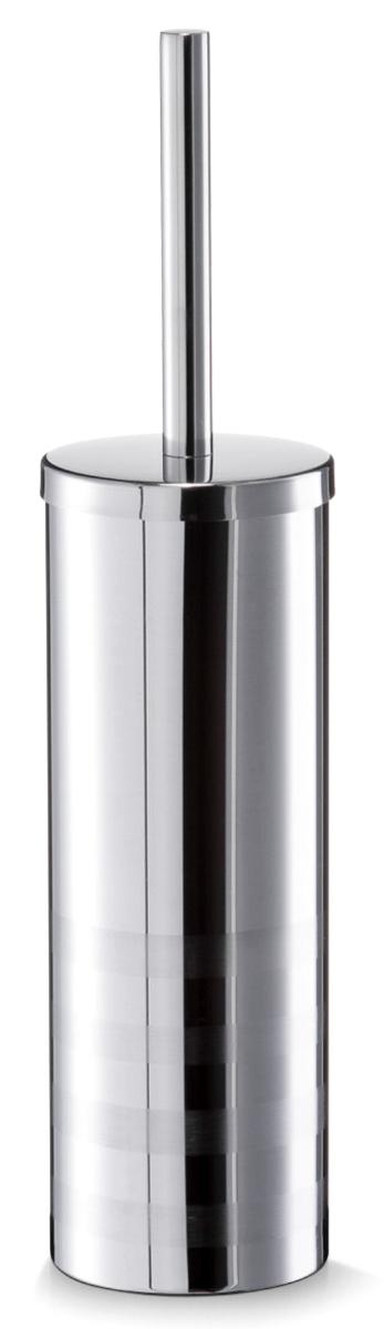 Es handelt sich bei der sog. "WC-Bürste Artikel-Nr. 18484", um eine zusammengesetzte Ware bestehend aus:
- einer ca. 39 cm langen WC-Reinigungsbürste (nocht nicht zusammengesetzt) mit einem auswechselbaren Bürstenkopf, mit einer Fassung aus Kunststoff und Einzugsmaterial aus Kunststoffborsten und einem zweiteiligen, durch ein Gewinde miteinander verschraubten Stiel aus Edelstahl, welcher unter einen runden Deckel miteinschließt,
und
- einem ca. 26 cm hohen, zylinderförmigen Behältnis aus Edelstahl, Durchmesser 9 cm,
und
-einem ca. 10,5 cm hohen, zylinderförmigen Behältnis aus Kunststoff, welches in das Edelstahlbehältnis gestellt wird und worin die WC-Bürste aufbewahrt wird.Die Behältnisse sind passgenau gestaltet.

Die WC-Reinigungsbürste bestimmt im Hinblick auf die Verwendung den Charakter der der zusammengesetzten Ware.

Die in einem Pappkarton verpackte Ware ist als "Bürste, von den Unterpositionen (KN) 9603 1000 bis 9603 9010 nicht erfasst, Bürstenware für die Haushaltsreinigung" einzureihen.
