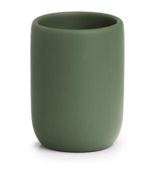 Nach den Angaben der Antragstellerin und den vorgelegten Unterlagen handelt es sich um einen salbeigrünen Zahnputzbecher "Modern". Das ca. 10 cm hohe Erzeugnis (Durchmesser 7,2 cm) besteht aus Polyresin (Kunststoff im Sinne der Anmerkung 1 zu Kapitel 39 und einem mineralischen Füllstoff).
Der Zahnputzbecher ist einer Verpackung für den Einzelverkauf aufgemacht.

Zolltarifrechtlich handelt es sich um einen "Hygiene- oder Toilettengegenstand, aus Kunststoffen, anderer als in der Codenummer 3924 9000 90 1 genannt".