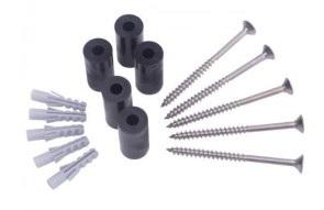 Angaben des Antragstellers:
Es handelt sich um ein Montageset für ein Rankgitter 4er/Set bestehend aus fünf schwarzen Abstandhaltern aus Kunststoff (Länge: 30 mm, Außendurchmesser: 15 mm, Innendurchmesser: 6,2 mm) und fünf Schrauben (4,5 x 70 mm). Die zylindrischen, hohlen Kunststoffrohre sind nicht biegsam und mittels Spritzgussverfahren aus Polyamid hergestellt.

Befund:
Es handelt sich um nicht biegsame Kunststoffrohre aus anderen Kunststoffen.