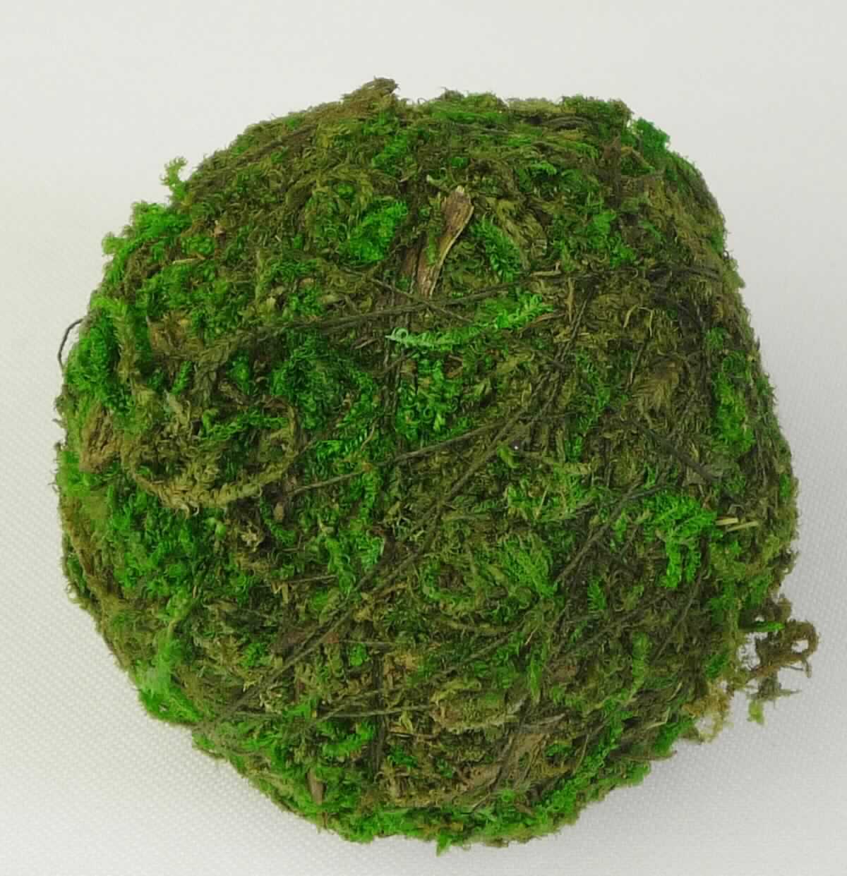 "Mooskugel, Art. 80441310000"
- vollständig aus getrocknetem und gefärbtem Moos (lt. Antragsteller), zu einer Kugel geformt und mit 
  Spinnstoffband zur Befestigung umwickelt, ca. 5 cm im Durchmesser,
- wird üblicherweise vom Blumenhandel zu Zierzwecken geliefert.
(Abbildung siehe Anlage)

"Moose zu Binde- oder Zierzwecken, getrocknet, keine Rentierflechte"