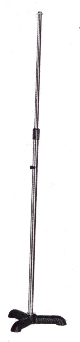 Mikrofon Bodenstativ BS-170, MS-603
- Mikrofonständer aus Stahl, höhenverstellbar bis zu 180 cm, 3/8" Gewindeanschluss und
  mit einem Standfuß aus Gusseisen, Abbildung siehe Anlage,
- zum Befestigen eines Mikrofons.

"Haltevorrichtung für Mikrofone"