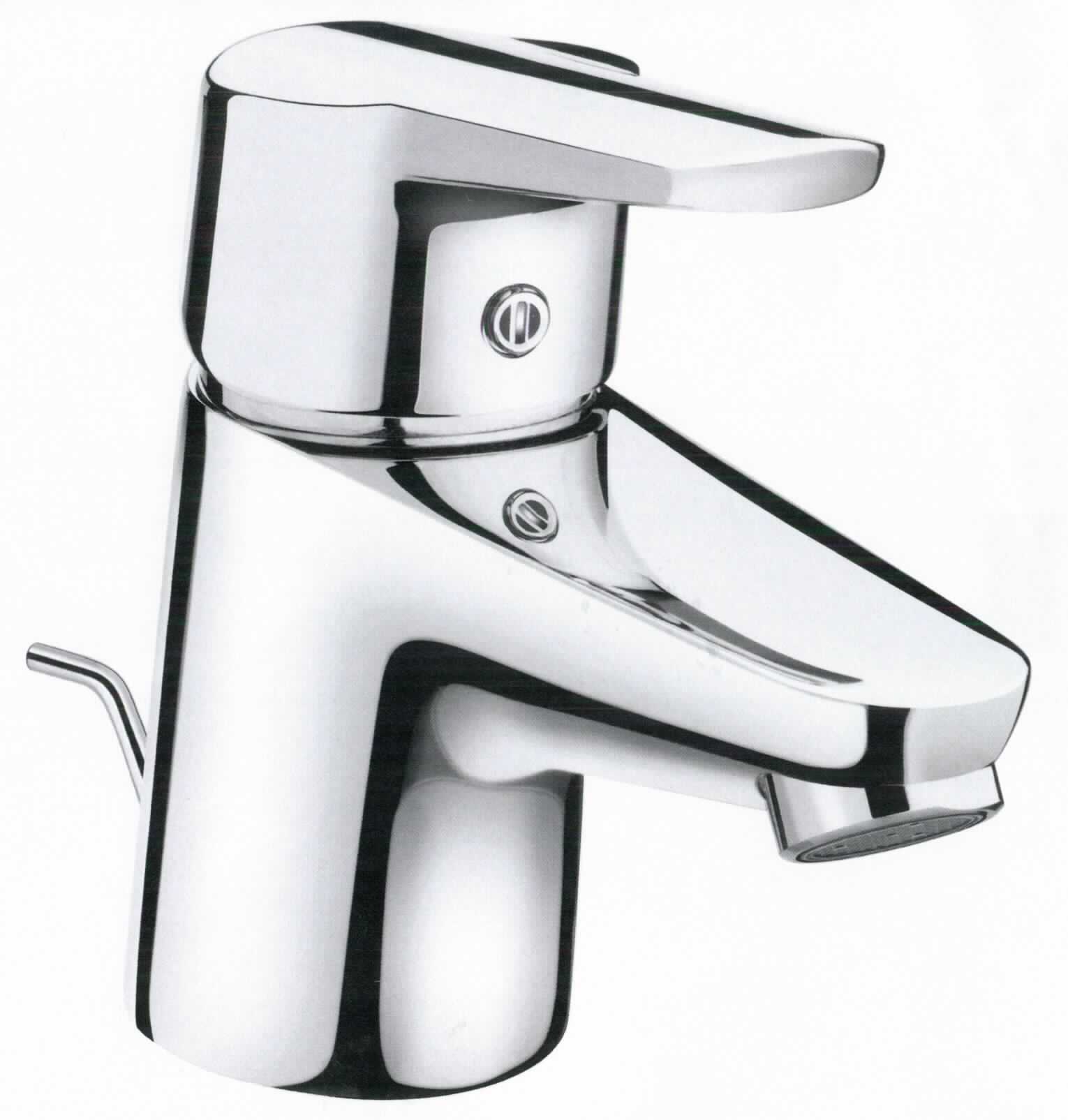 Waschtisch-Einhandmischer, 
Sanitärarmatur aus Messing verchromt, zur Regelung der Auslaufmenge und der Wassertemperatur, mit geschlossenem, drehbaren Hebel.

Die Ware ist als "Armatur für Rohr- oder Schlauchleitungen, Sanitärarmatur, Mischarmatur, nicht für bestimmte Luftfahrzeuge" einzureihen.