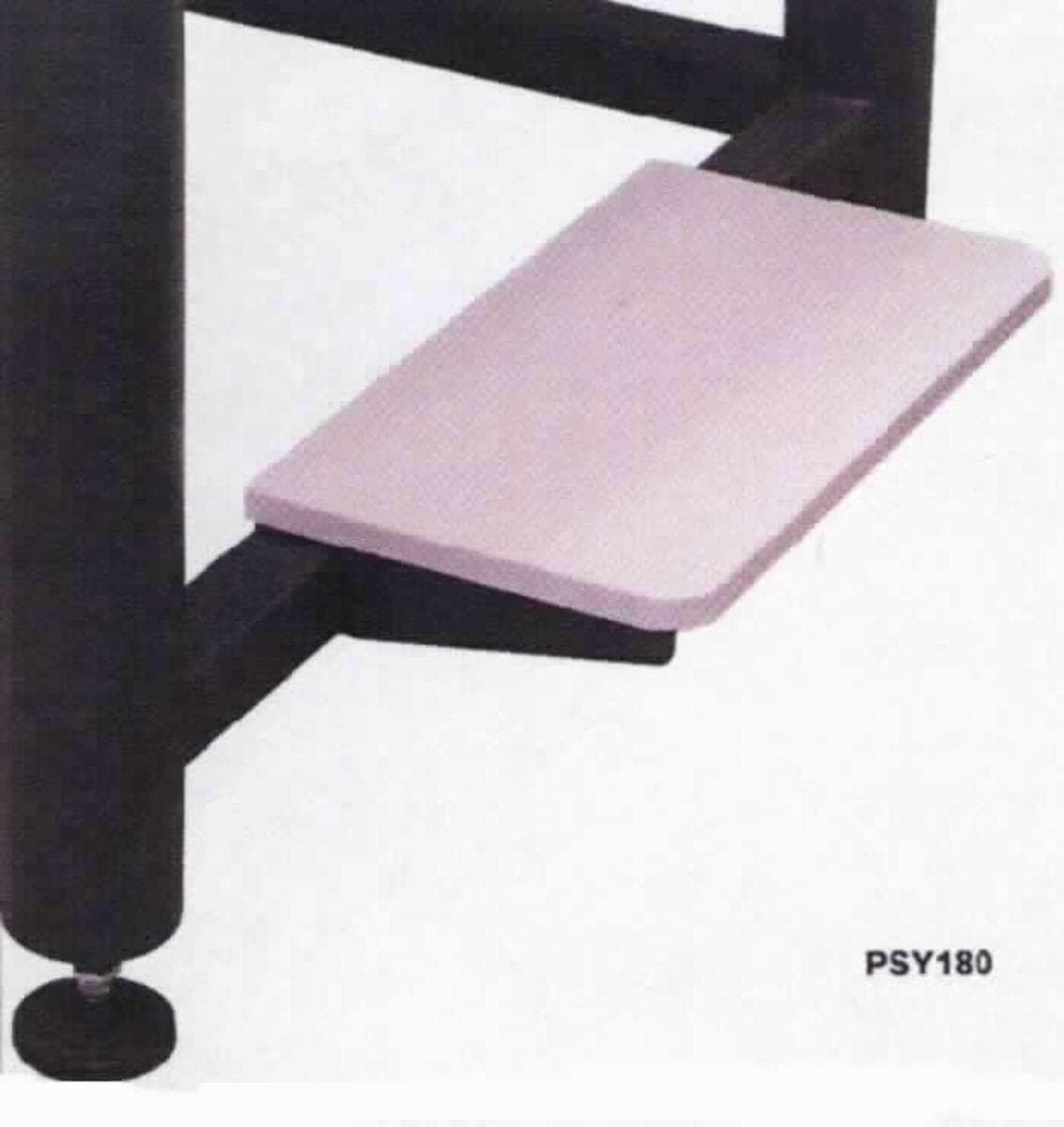 Computerregal / PSY180
- Zubehör für Labortische in Form einer rechteckigen, melaminbeschichteten, mit Kanten-Umleimer
  versehenen Holzfaserplatte (MDF lt. Antragsteller, Abmessungen ca. 260 x 450 mm) und einer Be-
  festigungshalterung aus unedlem Metall (Stahl),
- noch nicht zusammengesetzt,
- kann an verschiedenen Labortischen universell angebracht werden kann, um als Aufnahme / 
  Ablagefläche für Computer zu dienen (kein erkennbares Teil eines Möbels).
(Abbildung siehe Anlage)

Der Charakter der zusammengesetzten Ware wird hinsichtlich der Bedeutung für die Verwendung und des Umfanges durch das Holz bestimmt.

"Andere als von den Positionen 4401 bis 4420 erfasste Ware aus Holz, kein Kleiderbügel, aus Faserplatten (zusammengesetzte Ware aus Holz -charakterbestimmend und unedlem Metall)"