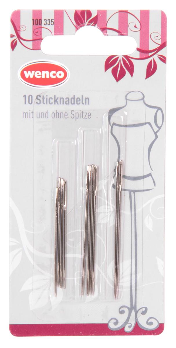 Es handelt sich um unterschiedlich lange und unterschiedlich dicke Nadeln aus Stahl (Antragstellerangabe), die teilweise mit stumpfem und teilweise mit zugespitztem Stift an einem Ende ausgestattet sind. An dem anderen Ende weisen die Erzeugnisse jeweils ein Nadelöhr auf. Die Waren sind zu unterschiedlichen Sortimenten zusammengestellt (5 Stück mit und 5 Stück ohne Spitze; nur mit Spitze; nur ohne Spitze) zu jeweils 10 Stück auf einer Blisterkarte aufgemacht. Die Nadeln dienen zum Besticken von verschiedenen Textilien (z. B. Kleidung, Tischdecken usw.) für den Handgebrauch.

Abbildung siehe Anlage.

Derartige Erzeugnisse gehören als "Sticknadeln zum Handgebrauch, aus Stahl" zur Codenummer 7319 9010 00 0 des Zolltarifs.