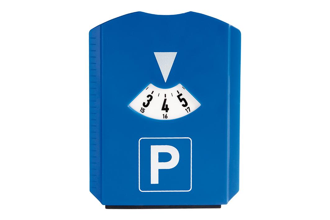 Es handelt sich um eine handelsübliche Parkscheibe (Artikel-Nr. 710750) aus Kunststoff mit den Abmessungen von etwa 15,5 x 11,9 cm (L x B), die mit den zum Anzeigen des Parkbeginns (= Ankunftszeit) erforderlichen Aufdrucken versehen ist. Die Parkscheibe weist daneben zwei gezahnte Eisbrecherkanten (linke und rechte Außenkante) und eine flexible Abziehlippe aus Kunststoff oder Kautschuk (untere Außenkante) auf. Der Hauptzweck des Erzeugnisses wird durch die Aufdrucke, die es trägt, bestimmt. Die Parkscheibe ist in einem Tütchen aus Kunststofffolie mit Headercard aus bedruckter Pappe verpackt.

Abbildung siehe Anlage.

Derartige Waren gehören als "andere Drucke" zur Codenummer 49 11 99 00 00 0 des Zolltarifs.