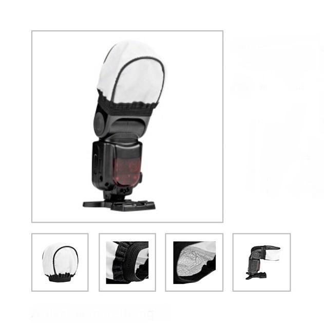 Sog. Universal Stoff Diffusor für Kompaktblitze, Artikelnummer 17580, im Wesentlichen bestehend aus einer Hülle aus überwiegend weißem, transparentem Spinnstoff, die innen mit einer silbernen Reflektorfläche beschichtet ist, um eine verbesserte Lichtausbeute zu ermöglichen und den Lichtverlust zu minimieren. Der Diffusor, mit einem maximalen Umfang von ca. 25 cm, wird über einen Kompaktblitz (nicht Gegenstand dieser vZTA-Entscheidung) gestülpt und mit einem Gummizugband am Blitzgerät fixiert, wodurch eine modellunabhängige Verwendung an verschiedenen Blitzlichtgeräten möglich ist. Der Diffusor erzeugt weiches, schattenfreies Licht für Porträtaufnahmen. Abmessungen: ca. 6,0 x 8,0 x 9,5 cm (L x B x H).
Zur äußeren Form siehe Abbildung in Anlage.

Die Ware wird als "Zubehör, erkennbar hauptsächlich für Blitzlichtgeräte für fotografische Zwecke bestimmt" eingereiht.