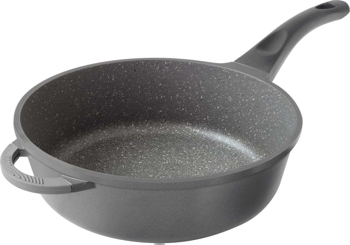 Aluguss-Pfanne:
Es handelt sich um eine aus Aluminium gefertigte Pfanne (Druckguss), bestehend aus einer hohen Schale mit einem Griff aus Kunststoff, der mit Schrauben aus anderem unedlen Metall an der Schale befestigt ist, sowie einem Stielgriff aus Phenolharz. Der Pfannenkörper ist innen mit einer Antihaftbeschichtung versehen und weist außen Silikonlack auf. 
Aluminium herrscht gegenüber jedem anderem unedlem Metall gewichtsmäßig vor.
- Antragstellerangaben -
Abbildung siehe Anlage.
Derartige Erzeugnisse gehören als "andere Haushaltsartikel aus Aluminium, gegossen" zur Codenummer 7615 1010 90 0 des Zolltarifs.