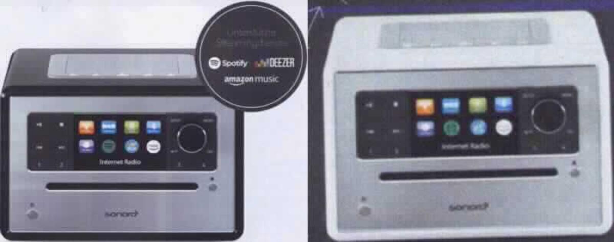 Rundfunkempfangsgerät mit CD Laufwerk
- aus einem Rundfunkempfangsteil für den DAB+- und UKW-Empfang, CD-Player mit 
  Laserabnehmersystem, Bluetooth-Empfangsmodul, einem Lautsprecher, Uhr mit Weckfunktion, 
  WLAN-Modul und Ladeelektronik in einem Gehäuse (Abmessungen: 140 x 257 x 210 mm) mit Display, 
  Bedienelementen, Batteriefach (nur als Gangreserve für die Uhr), Antennenanschluss, AUX-, Kopfhörer-
  Eingang, Audioeingang, USB-Schnittstelle und Netzteilanschluss, noch nicht zusammengesetzt mit 
  Antenne (Abbildung siehe Anlage),
- zum Empfang von Rundfunksignalen im DAB- und UKW-Bereich, zur Tonwiedergabe von CDs, USB-
  Speichermedien und vom Internet, zum Anzeigen der Uhrzeit einschließlich Weckfunktion - kennzeichnende 
  Haupttätigkeit -  sowie zum Empfangen von im Bluetooth-Standard übertragener Audiodaten, - 
  charakterbestimmend - und zur Stromversorgung eines über USB angeschlossenen externen Gerätes,
- zusammen mit Beipack (Fernbedienung, Netzteil, Bedienungsanleitung) in einer gemeinsamen 
  Verkaufsumschließung.
Das Rundfunkempfangsgerät bestimmt den Charakter des Ganzen.

"Rundfunkempfangsgerät, nicht von der in den Unterpositionen 8527 12 10 bis 8527 29 00 erfassten Art, mit Tonwiedergabegerät und Uhr kombiniert, mit einem Lautsprecher in einem gemeinsamen Gehäuse, kein Kassettengerät (Kombination aus Rundfunkempfangsgerät mit Tonwiedergabegerät - kennzeichnende Haupttätigkeit - und Apparat für die Kommunikation in einem drahtlosen Netzwerk, zusammengesetzt mit nicht charakter-bestimmendem Stromwandler, noch nicht zusammengesetzt mit Antenne, in Warenzusammenstellung mit nicht charakterbestimmendem Beipack, in Aufmachung für den Einzelverkauf)"