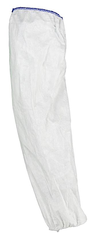 Ärmelschoner, Foto siehe Anlage, 
- zwei Stück in einem Polybeutel verpackt,
- jeweils schlauchförmig,
- aus ca. 0﻿,1 mm dicken Vliesstoffen der Position 5603 aus laut Antrag Polyethylen (synthetische
  Chemiefasern),
- an den Enden jeweils mit einem elastischen, verengenden Band ausgestattet,
- durch Zusammennähen konfektioniert,
- ohne Hinweise auf Handarbeit,
- bedeckt den Unterarm und Teile des Oberarms und wird im Allgemeinen zum Schutz der Kleidung
  über dem Ärmel getragen,
- individuelles (selbstständiges) Einzelstück, das eine Ergänzung von Kleidung darstellt.

"Anderes konfektioniertes Bekleidungszubehör (Ärmelschoner), aus Vliesstoff, nicht hand-
 gearbeitet"