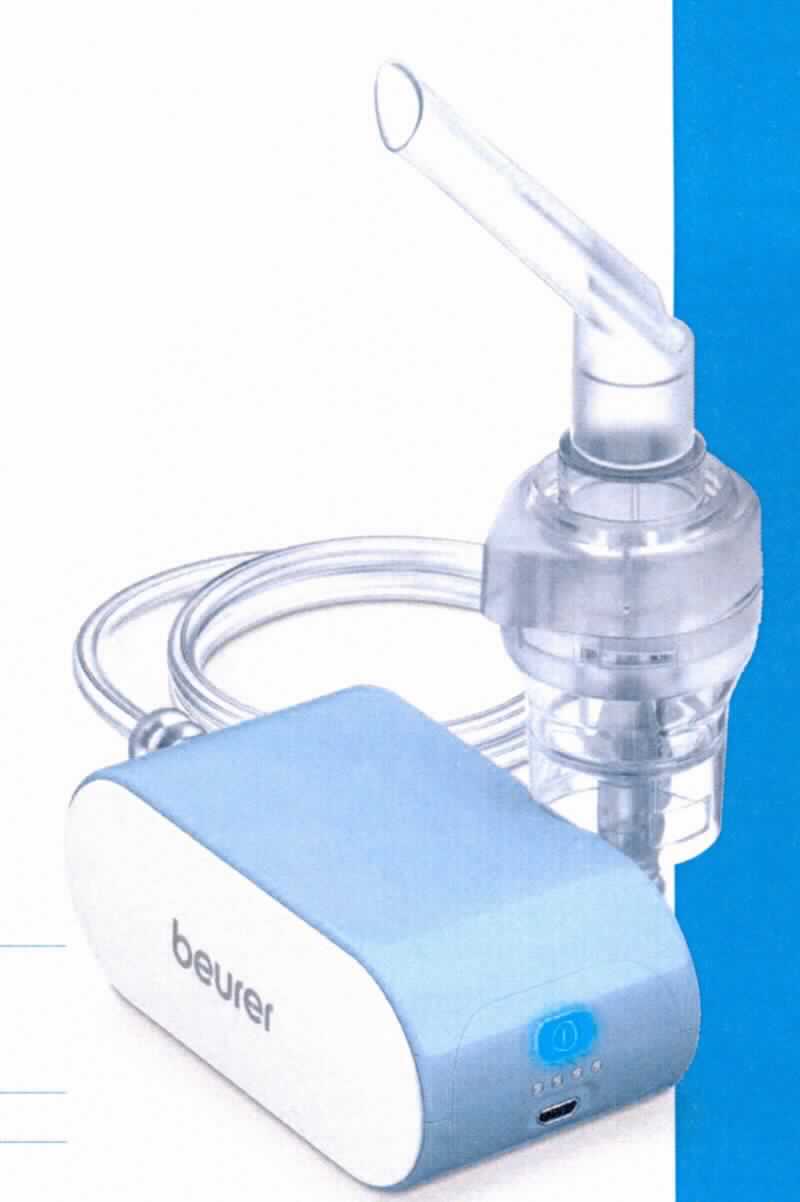 Sog. IH 60 Inhalator, Art.-Nr. 602.06, in Form einer noch nicht zusammengesetzten Ware und einer Warenzusammenstellung in Aufmachung für den Einzelverkauf, im Wesentlichen bestehend aus einem 110 x 62 x 47 mm großen und ca. 222 g schweren Inhalator mit Kompressor (charakterbestimmender Bestandteil der Warenzusammenstellung im Hinblick auf die Verwendung), einem Vernebler, einem Druckluftschlauch, einem Mundstück, einem Nasenstück, einer Erwachsenen- und einer Kindermaske, einem Netzadapter mit Mikro-USB-Kabel, einem Filter sowie einer zum dauernden Gebrauch hergerichteten Aufbewahrungs- und Tragetasche. 
Äußere Form: siehe Abbildung in der Anlage.
Die Ware wird zum Inhalieren von aerosolen Medikamenten bei Erkältung, Asthma und anderen Erkrankungen der oberen und unteren Luftwege verwendet.
Die Bestandteile der Warenzusammenstellung sind gemeinsam in einem Karton verpackt.

Die Ware wird als "Gerät für die Aerosoltherapie" eingereiht.