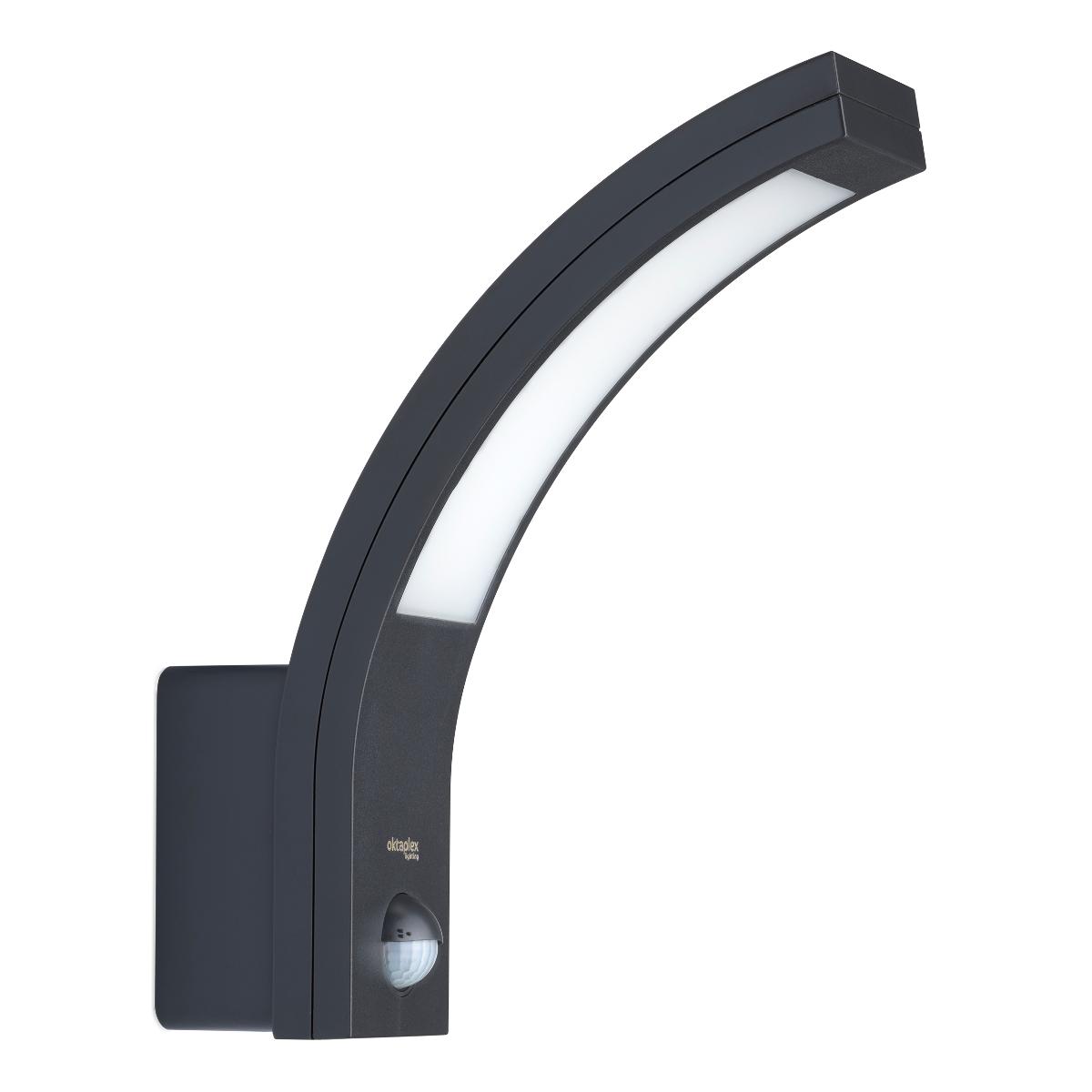 Bei der sog. "LED Wandleuchte" handelt es sich um eine elektrische Wandleuchte, bestehend aus einem grauen, ca. 188 mm x 250 mm x 66 mm (B x H x D) großen, stabförmigen, leicht gebogenen Kunststoffgehäuse mit integriertem LED-Leuchtmittel, einer weißen, transparenten Kunststoffabdeckung und elektrischer Ausstattung.
Die Leuchte ist mit einem Bewegungssensor und einer Timerfunktion ausgestattet.

Techn. Daten (auszugsweise):
- Leistung: 10 W
- Lichtstrom: 750 lm
- Schutzart: IP 54

Die Leuchte ist in sechs Ausführungen erhältlich:
Lichtfarbe: 2700 K, 3000 K, 4000 K, 5000 K, 6000 K  und 6500 K

Sie ist zur Wandmontage bestimmt und mit Montagematerial (drei Schrauben und Dübel) in einem Karton verpackt.

Das Erzeugnis ist als "Leuchte, anderweit weder genannt noch inbegriffen, elektrische Wandleuchte, ausgenommen solche von der für öffentliche Plätze oder Verkehrswege verwendeten Art, ausschließlich zur Verwendung mit LED-Lichtquellen bestimmt, aus Kunststoff, nicht für zivile Luftfahrzeuge" einzureihen.