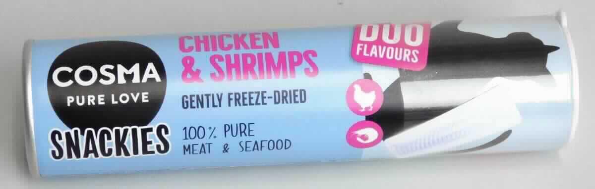 Nach den Antragsangaben, den ergänzenden Angaben und der vorliegenden Warenprobe handelt es sich um ein Erzeugnis (sog. "Cosma snackies DUO 2 in 1 - Hühnerbrust & Shrimps"), das zur Verwendung als Katzensnack (Tierfutter) bestimmt und in bedruckten Dosen mit einem Gewicht von 23 g verpackt ist. Die Ware ist als Ergänzungsfuttermittel für ausgewachsene Katzen gekennzeichnet und für den Einzelverkauf aufgemacht. 
Die Ware besteht aus gefriergetrockneter, in Stücke geschnittener Hühnerbrust der Unterposition (KN) 0511 9985 sowie Shrimps der Unterposition (KN) 0511 9190, ohne weitere Zusätze.
Der Charakter der Mischung wird gewichtsmäßig durch die Bestandteile der Unterposition (KN) 0511 9985 bestimmt.

Zolltarifrechtlich handelt es sich bei derartigen für die menschliche Ernährung ungeeigneten Erzeugnissen um "Waren tierischen Ursprungs, anderweit weder genannt noch inbegriffen, andere als in den Unterpositionen (TARIC) 0511 1000 00 bis 0511 9985 20 genannt, ungenießbar".