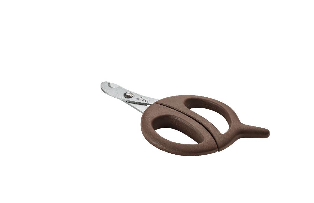 "Krallenscheren"

- in Form einer Schere, bestehend aus zwei um einen Stift x-förmig beweglich gelagerten
  Scherenblättern aus Stahl abgerundeten Spitzen und halbmondförmigen, scharf
  angeschliffenen Ausnehmungen

- die Enden der Scherenarme sind zur leichteren Handhabung jeweils zu einer Öse aus Kunststoff
  zum Durchstecken von Fingern ausgearbeitet

- zum Schneiden von Krallen von kleinen Hunden, Katzen, Vögeln und Kleintieren bestimmt

- Längen ca. 10 und 14 cm

- jeweils auf einer bedruckten Pappunterlage aufgeblistert

Abbildung siehe Anlage.

Derartige Erzeugnisse gehören als "Scheren, mit arbeitendem Teil aus unedlem Metall" zur
Codenummer 8213 0000 00 0 des Zolltarifs.