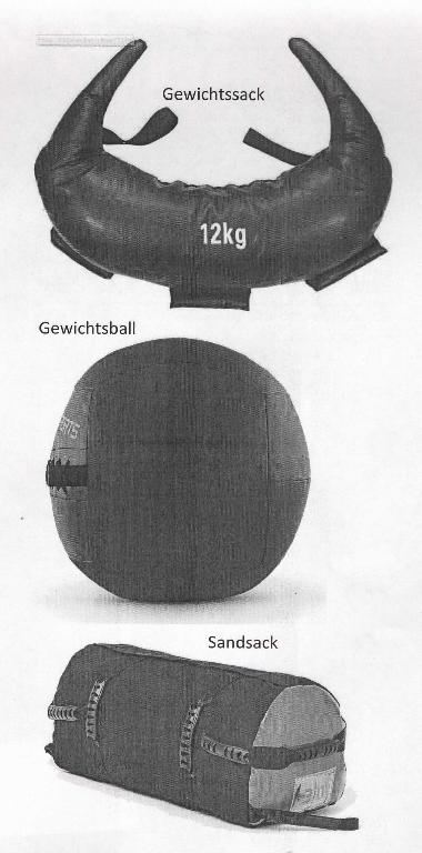 Es handelt sich um einen Ausrüstungsgegenstand für die allgemeine körperliche Ertüchtigung 
in Form eines sog. "Gewichtsball". Der Ball hat eine Außenseite aus zweifarbigen Kunststofffolien 
und ist mit festen Stoffen (nicht aufblasbar) gefüllt. Die Ware ist mit zwei kurzen Halteschlaufen 
aus Spinnstoffgeweben versehen und ist in unterschiedlichen Gewichtsabstufungen erhältlich 
(vorliegend 2 kg). Der Gewichtsball wird bei unterschiedlichen Übungen eingesetzt (z.B. beim 
Fitness-, Kraft- oder Ausdauertraining).

Derartige Erzeugnisse werden zolltarifrechtlich als "Ausrüstungsgegenstand für die allgemeine 
körperliche Ertüchtigung,in Kapitel 95 anderweit weder genannt noch inbegriffen, nicht von den 
Unterpositionen (KN) 9506 1110 bis 9506 6910 erfasst" eingereiht.