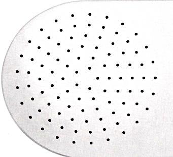Sogenannte Gehäuseabdeckung für eine Kopfbrause:

Bei der Ware handelt es sich um eine sogenannte Gehäuseabdeckung für eine Kopfbrause. Eine Seite des Gehäuses ist eckig, die andere Seite abgerundet. Das Gehäuse besteht aus einer Kupferlegierung (Messing) und besitzt mehrere Öffnungen zu Befestigungszwecken. Nach der Montage dient die Ware als Rückseite einer Kopfbrause, bei der weder der Wasserstrahl noch die Strahlrichtung verstellbar sind.

- Antragstellerangaben -

Derartige Waren gehören als "Teile von Sanitär- Hygiene oder Toilettenartikeln, aus Kupfer" zum TARIC-Code 7418 2000 90.