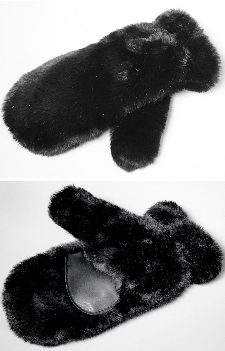 Handschuh, in Erwachsenengröße, Foto siehe Anlage,
- in Form eines Fausthandschuhs mit ausgearbeitetem Daumen,
- aus einfarbigen Plüschgewirken (Pelzfellimitat) aus laut Antrag 100 % Polyester (synthetische 
  Chemiefasern),
- im Bereich der Handinnenfläche mit einem Besatz aus einfarbigen, gerauten, einseitig (Außen-
  seite) mit Zellkunststoff überzogenen Gewirken der Position 5903 aus Spinnstoffen,
- durchgehend gefüttert,
- im Bereich des Handgelenks elastisch verengt.

"Fausthandschuhe, aus Gewirken, andere als in der Unterposition (HS) 6116 10 genannte, aus
 synthetischen Chemiefasern"
