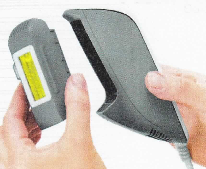 Ersatzlichtkartusche für Gerät zur Haarentfernung,
- Kartusche zum Erzeugen von Lichtimpulsen, 
- ausschließlich zum Einsatz in das Handstück eines Gerätes zur dauerhaften Haarentfernung 
  mittels intensiv gepulstem Licht (IPL-Technik).
(Abbildung siehe Anlage)

"Teil, erkennbar ausschließlich für ein Gerät mit eigener Funktion der Pos. 8543 bestimmt;
  Ersatzlichtkartusche für IPL-Haarentfernungsgerät"