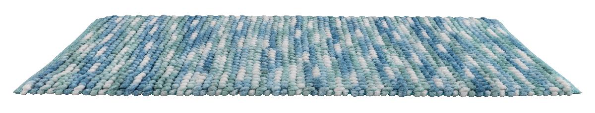 Fußbodenbelag, Foto siehe Anlage,
- an einer Schmalseite mit einer bedruckten Pappkarte mit Aufhängehaken aus Kunststoff 
   versehen,
- rechteckig, in den Abmessungen von laut Antrag 90 cm x 60 cm,
- maschinell gewebt; somit keine Ware der Position 5705,
- mit einem Flor aus synthetischen Spinnstoffen (laut Antrag Polyester; Chenillegarne) und einem
  Grund aus laut Antrag Baumwolle, 
- kein Kelim, Sumak, Karamanie oder ähnlicher Teppich,
- weder getuftet noch beflockt,
- an den Rändern gesäumt (somit konfektioniert),
- auf der Rückseite rutschhemmend ausgerüstet,
- erfüllt die Bedingungen zur Einreihung als Fußbodenbelag.

"Fußbodenbelag, aus Spinnstoffen, gewebt, weder getuftet noch beflockt, konfektioniert, anderer
 als in den Unterpositionen (HS) 5702 10 und 5702 20 genannte, mit Flor, aus synthetischen Spinn-
 stoffen"