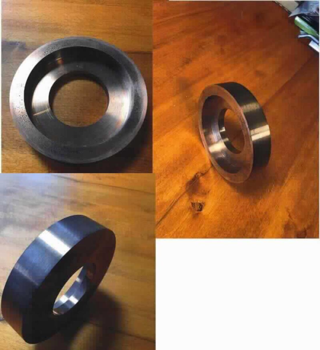 Es handelt sich um Elektroden zum Erodieren aus einer Wolfram-Kupfer-Legierung mit gewichtsmäßig vorherrschendem Kupfergehalt in unterschiedlichen Formen (u. a. sog. cups und sog. wheels) und mit verschiedenen Abmessungen. Die scheibenförmigen Erzeugnisse z. B. sind an einer Seite offen ausgearbeitet und an der anderen Seite mit einer mittigen Lochung versehen.
- Antragstellerangaben -

Beispielhafte Abbildung siehe Anlage.

Derartige Erzeugnisse gehören als "andere Waren aus Wolfram" zur Codenummer 8101 9990 00 0 des Zolltarifs.