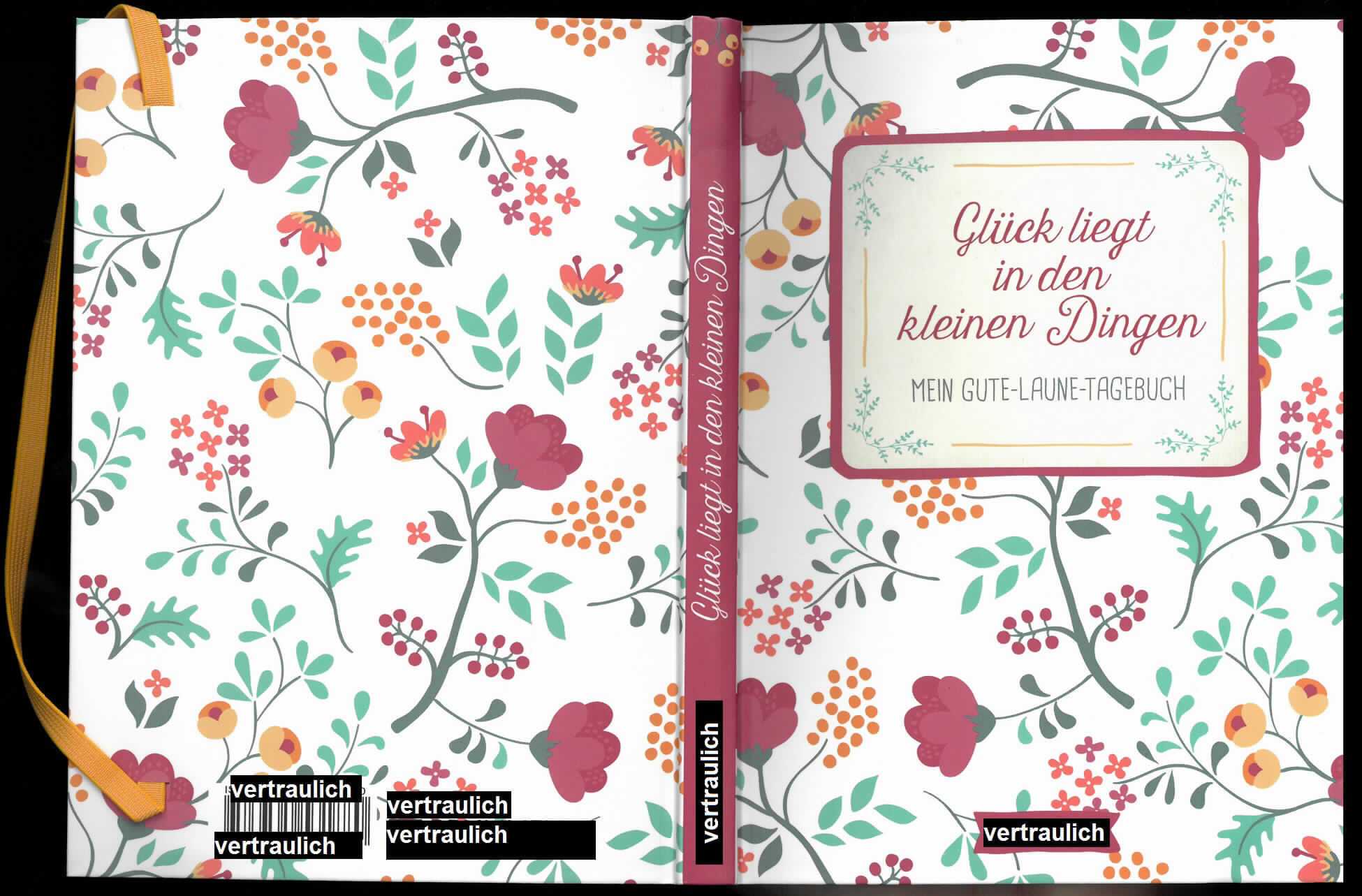 Es handelt sich um ein gebundenes Notizbuch (Format etwa 13,0 x 17,8 cm, Fadenheftung, Umfang 128 Seiten und einem Einband aus Pappe, der auf den Außenseiten mit Papier beklebt ist, das unter anderem mit der Aufschrift "gute-Laune-Tagebuch" bedruckt sowie mit einer dünnen Kunststofffolie überzogen ist. Auf der überwiegenden Anzahl der linken Seiten ist das Buch mit sechs Freitextfeldern zum handschriftlichen Festhalten persönlicher Erlebnisse bedruckt. Die Felder weisen jeweils eine Überschrift ("Montag", "Dienstag", "Mittwoch", "Donnerstag", "Freitag" und "Wochenende") sowie ein Feld zum Eintragen eines Datums auf. Die überwiegende Anzahl der rechten Seiten weist unter der Überschrift "Diese Woche" mehrere gedruckte Freitextfelder zum handschriftlichen Festhalten persönlicher Erlebnisse auf. Diese Freitextfelder weisen lose Vorgaben in Gestalt von Überschriften auf (z. B. "Das habe ich geschafft", "5 Dinge, die mich glücklich machen", "Mein Lieblingszitat"). Daneben sind einige lediglich am Rand bedruckte Seiten enthalten, die ausreichend Raum zum Schreiben oder Zeichnen bieten und teilweise mit Überschriften (z. B. "Meine Kritzelei der Woche") oder anderen Aufdrucken (z. B. Illustrationen) versehen sind. In dem Buch sind daneben drei kurze, mit Überschriften (z. B. "Das habe ich richtig genossen") versehene Listen zum Ankreuzen sowie zahlreiche Zitate abgedruckt. Am Buchrücken ist das Buch mit einem Textilband als Lesezeichen versehen. Am Hinterdeckel ist außen ein elastisches Band befestigt, mit dem das Buch verschlossen werden kann. Auf die Innenseite des Hinterdeckels ist eine Einstecktasche mit Seitenfalten aus Kartonpapier geklebt. Die im Buch enthaltenden Aufdrucke sind im Hinblick auf die eigentliche Zweckbestimmung der Ware als Tagebuch nur nebensächlicher Art.

Abbildung siehe Anlage. 

Derartige Waren gehören als "Tagebücher, aus Papier oder Pappe, andere als mit Kalendarium" zum TARIC-Code 4820 10 90 00.