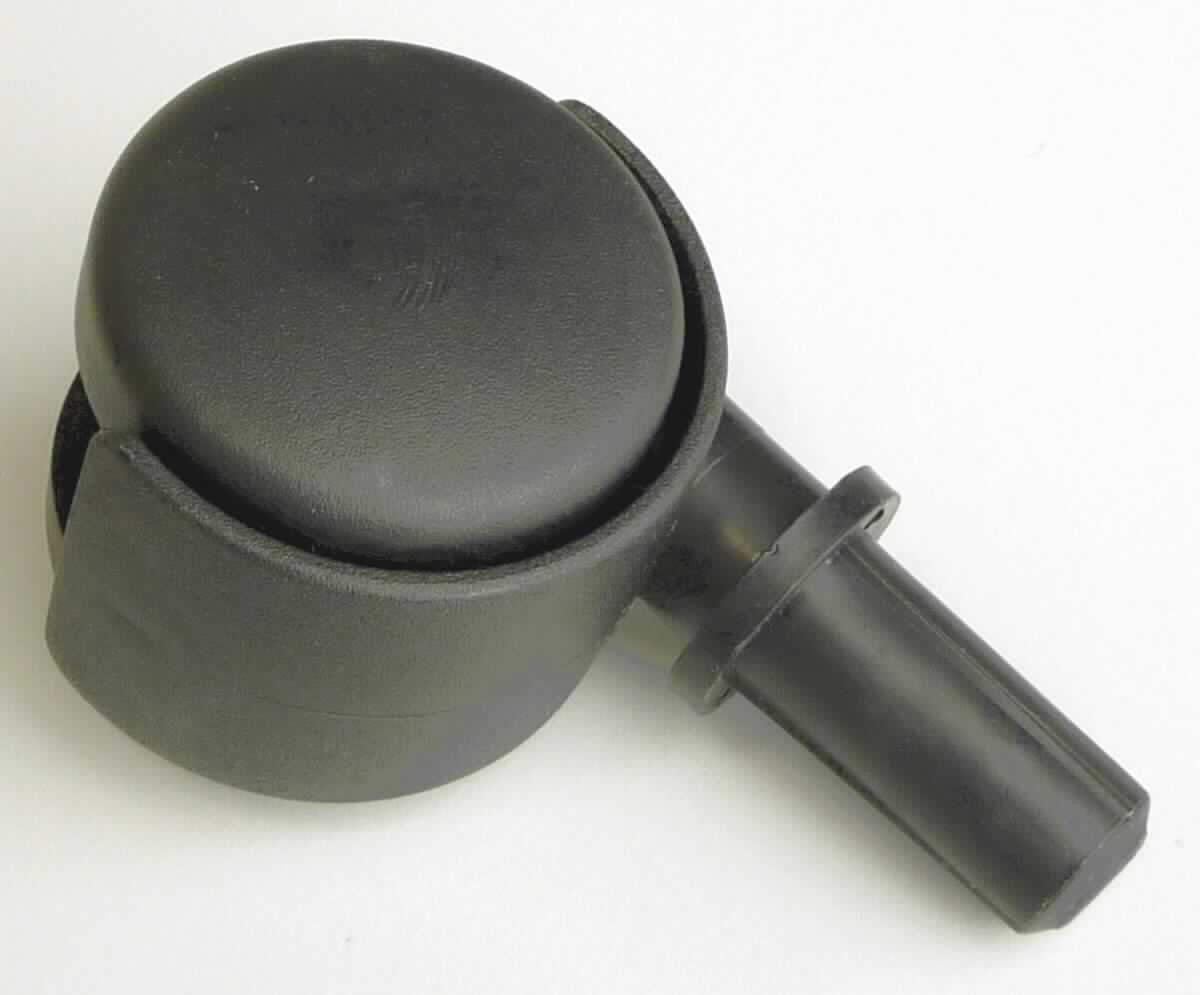 Es handelt sich um schwenkbare Laufrädchen, bestehend aus einer Doppelrolle aus Kunststoff (Durchmesser 40 mm) und einer Befestigungsvorrichtung aus Stahl in Form eines spezifisch geformten Stiftes.
Die Befestigungsvorrichtung ist mit einer Schutzhülse aus Kunststoff versehen.
Die Erzeugnisse werden als Set zu jeweils sechs Stück verpackt.
- Antragstellerangaben -

Abbildung siehe Anlage.

Derartige Erzeugnisse gehören als "Laufrädchen oder -rollen mit Befestigungsvorrichtung aus unedlen Metallen andere als in den Codenummern 8302 200 10 0 und 8302 200 20 0 genannte" zur Codenummer 8302 2000 90 0 des Zolltarifs.