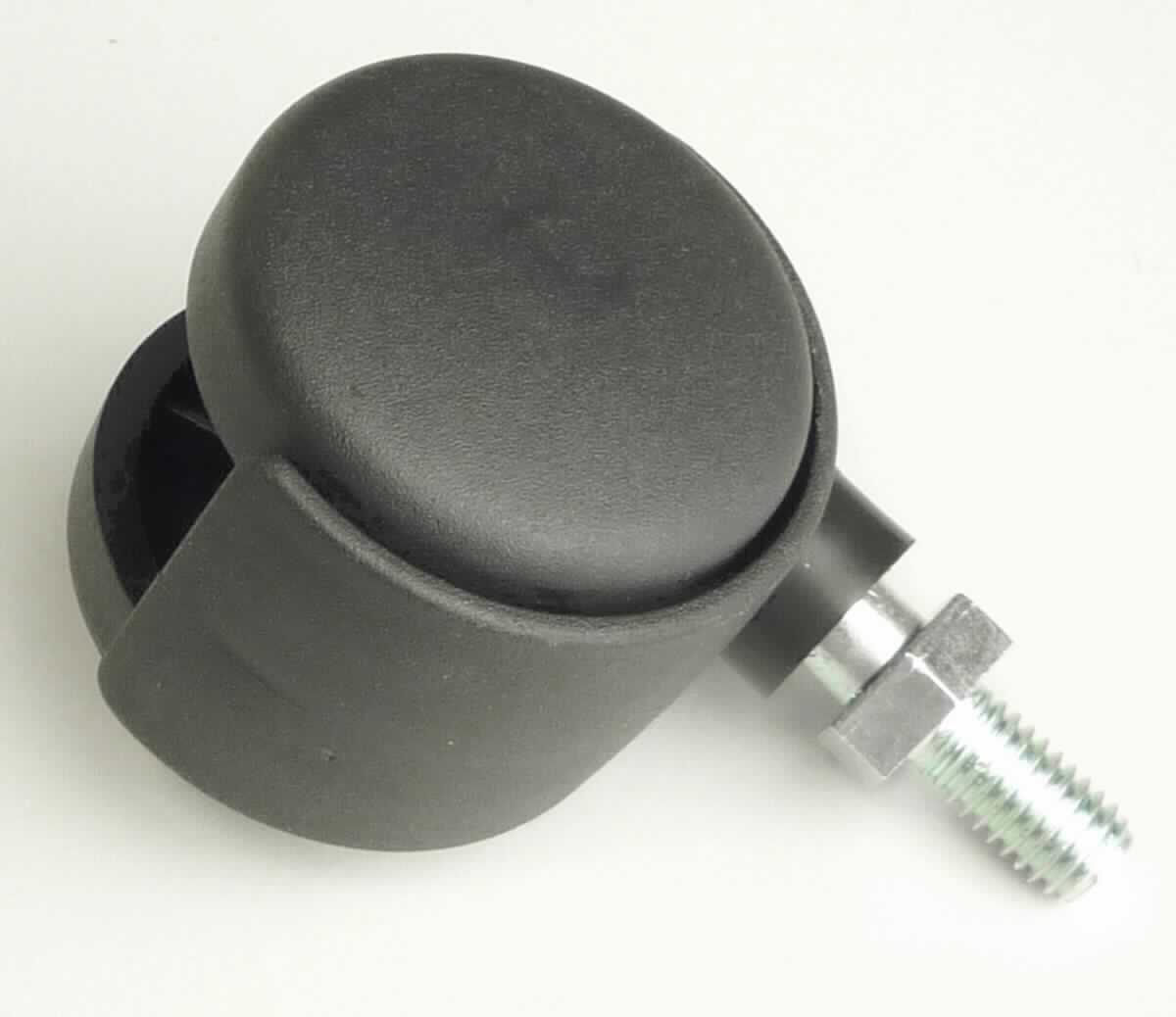 Es handelt sich um schwenkbare Laufrädchen, bestehend aus einer Doppellaufrolle aus Kunststoff (Durchmesser 40 mm) und einer Befestigungsvorrichtung aus Stahl in Form eines spezifisch geformten Stiftes mit Gewinde.
Die Erzeugnisse sind als Set zu jeweils 6 Stück verpackt.
- Antragstellerangaben -

Abbildung siehe Anlage.

Derartige Erzeugnisse gehören als "Laufrädchen oder -rollen mit Befestigunsvorrichtung aus unedlem Metall, andere als in den Codenummern 8302 200 10 0 und 8302 200 20 0 genannte" zur Codenummer 8302 2000 90 0 des Zolltarifs.