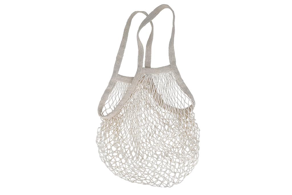 Konfektioniertes Netz, sog. Netztasche, Art. 749977, Foto siehe Anlage,
- halbrund; in den Abmessungen von laut Antrag 34 cm x 32 cm,
- aus ca. 1,2 mm dicken, einfarbigen Kettengewirken aus laut Antrag Baumwolle; mit offenen, 
  nicht verschiebbaren Zellen,
- mit einer eingenähten Randeinfassung am oberen, offen Rand und angenähten Tragegriffen aus
  Gewirken aus Spinnstoffen,
- durch Zusammennähen konfektioniert.

"Konfektioniertes Netz, aus Spinnstoffen, aus Baumwolle"