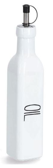 Glasware zur Verwendung bei Tisch oder in der Küche, sog. Ölflasche "Oil", Foto siehe Anlage,
- flaschenförmiges Gefäß aus weiß lackiertem Glas (laut Antrag mechanisch gefertigtes Sodaglas),
- - mit dem Schriftzug "OIL" versehen,
- mit einem Deckel und einer rohrförmigen Ausgießvorrichtung aus laut Antrag Edelstahl (unedles Metall);
  mit einer Dichtung und einem Verschluss aus laut Antrag Silikon (Kunststoff) versehen,
- mit den Abmessungen: ca. 5 cm (Breite) x 5 cm (Tiefe) x 24,5 cm (Höhe),
- das Glas bestimmt insbesondere nach dem Umfang und seiner Bedeutung in Bezug auf die
  Verwendung den wesentlichen Charakter der Ware.

"Glasware zur Verwendung bei Tisch oder in der Küche, kein Trinkglas, aus gewöhnlichem Glas,
 mechanisch gefertigt (mechanische Glasentnahme)"