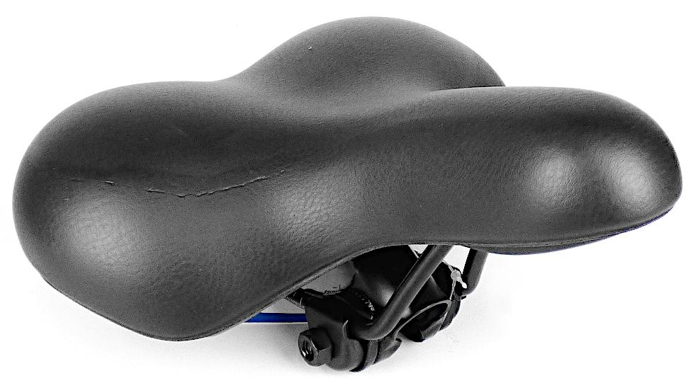Sattel, sog. Fahrradsattel City, Artikel 49205, Foto siehe Anlage,
- laut Antrag:
- - in einer Reiterverpackung für den Einzelverkauf aufgemacht,
- - in der Form eines spezifisch gefertigten, anatomisch geformten, hinten breiten und mit einer Sitzmulde
    versehenen, gepolsterten Fahrradsattels,
- - mit einer Länge von ca. 255 mm und einer Breite von ca. 225 mm,
- - mit einem Bezug aus Kunststoff (lt. Antrag: Polyvinylchlorid),
- - mit einer Polsterung und einer Schale aus Kunststoff,
- - mit einem Sattelgestell aus unedlem Metall,
- - am unteren Ende mit einer Sattelklemmung in Form eines sog. Sattelklobens ausgestattet,
- - wird am oberen Ende der Sattelstütze von Fahrrädern befestigt,
- dient dazu, dem Fahrenden auf dem Fahrrad Halt zu geben und ihm das Sitzen zu ermöglichen,
- aufgrund der objektiven Merkmale (u. a. Form, Abmessungen) erkennbar hauptsächlich für
  Fahrräder bestimmt.

"Teil (Sattel) für Fahrräder der Positionen 8711 und 8712"